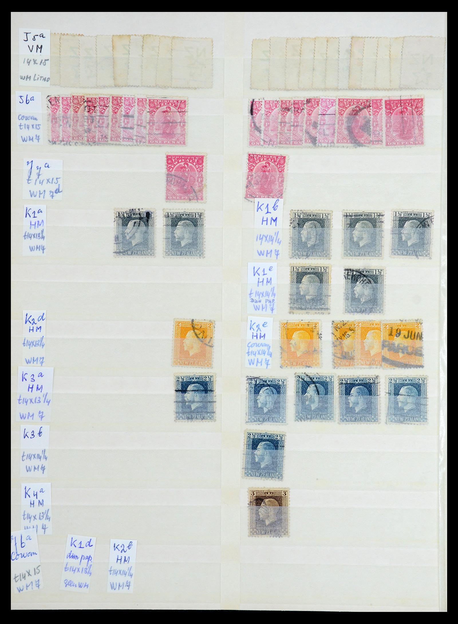 35735 191 - Postzegelverzameling 35735 Nieuw Zeeland 1856-2000.