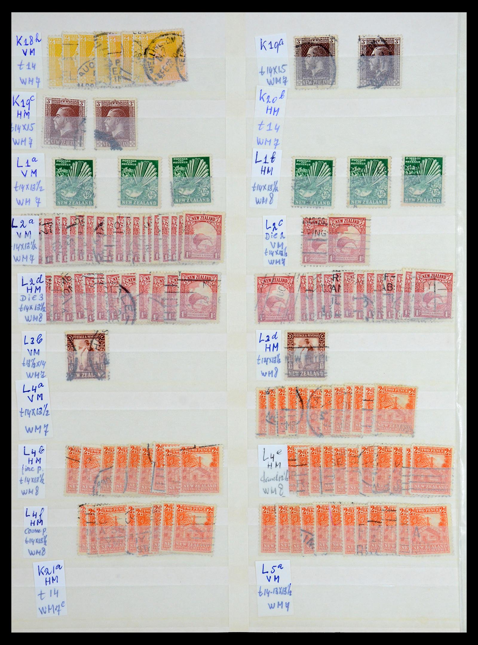 35735 195 - Postzegelverzameling 35735 Nieuw Zeeland 1856-2000.