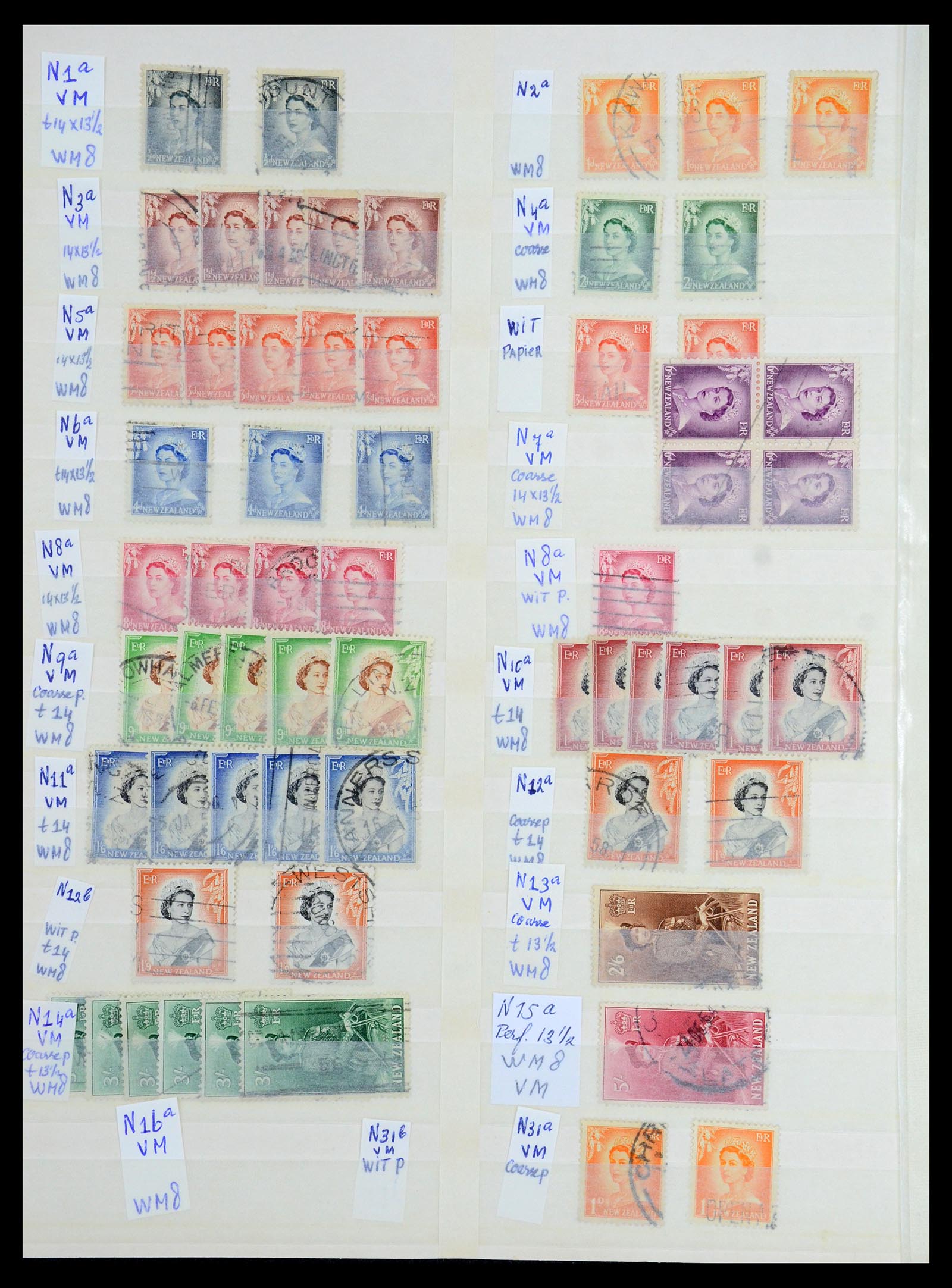 35735 199 - Postzegelverzameling 35735 Nieuw Zeeland 1856-2000.