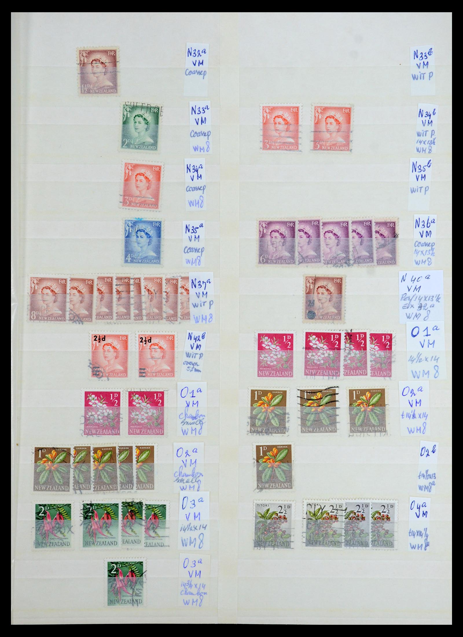 35735 200 - Postzegelverzameling 35735 Nieuw Zeeland 1856-2000.