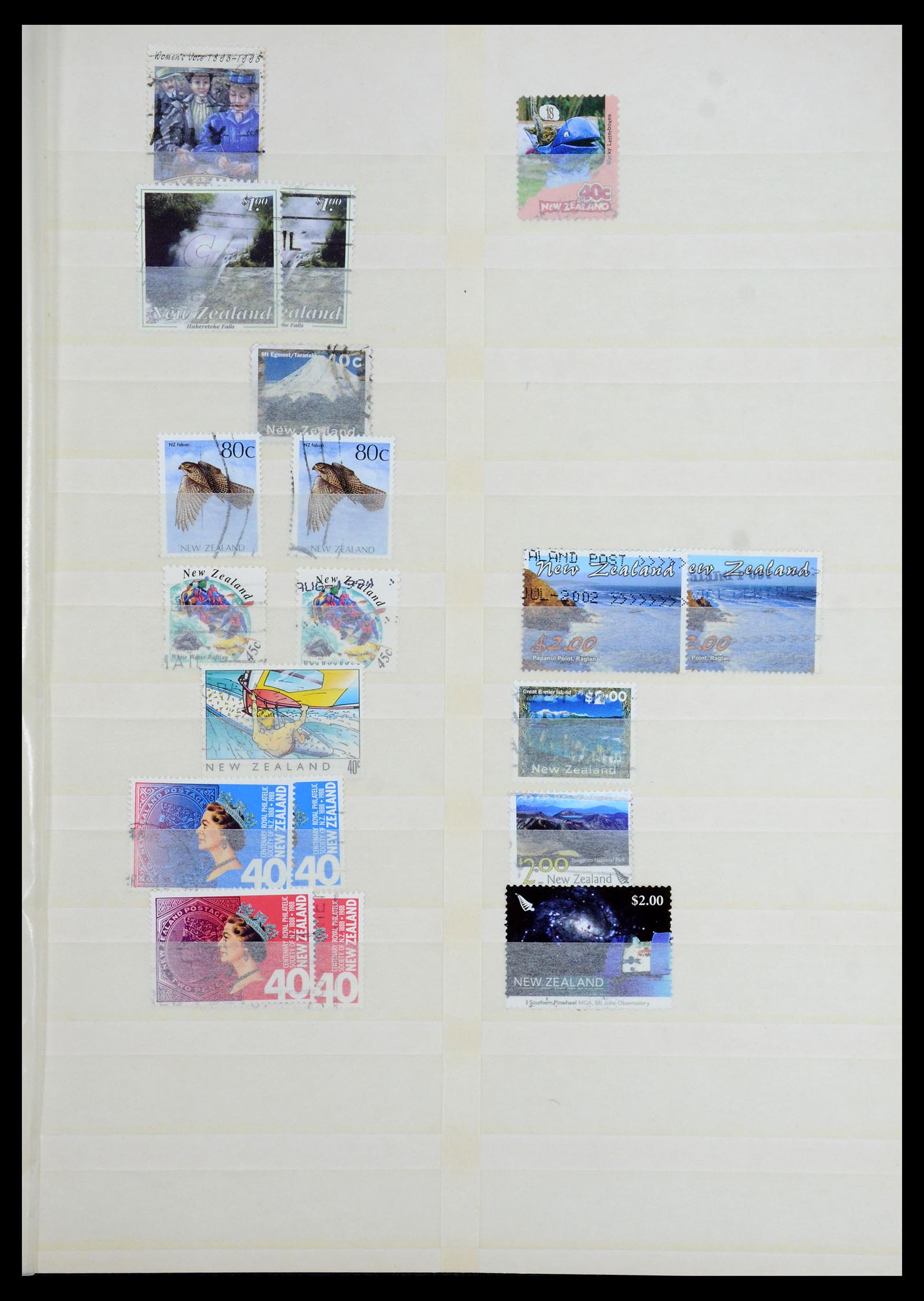 35735 208 - Postzegelverzameling 35735 Nieuw Zeeland 1856-2000.