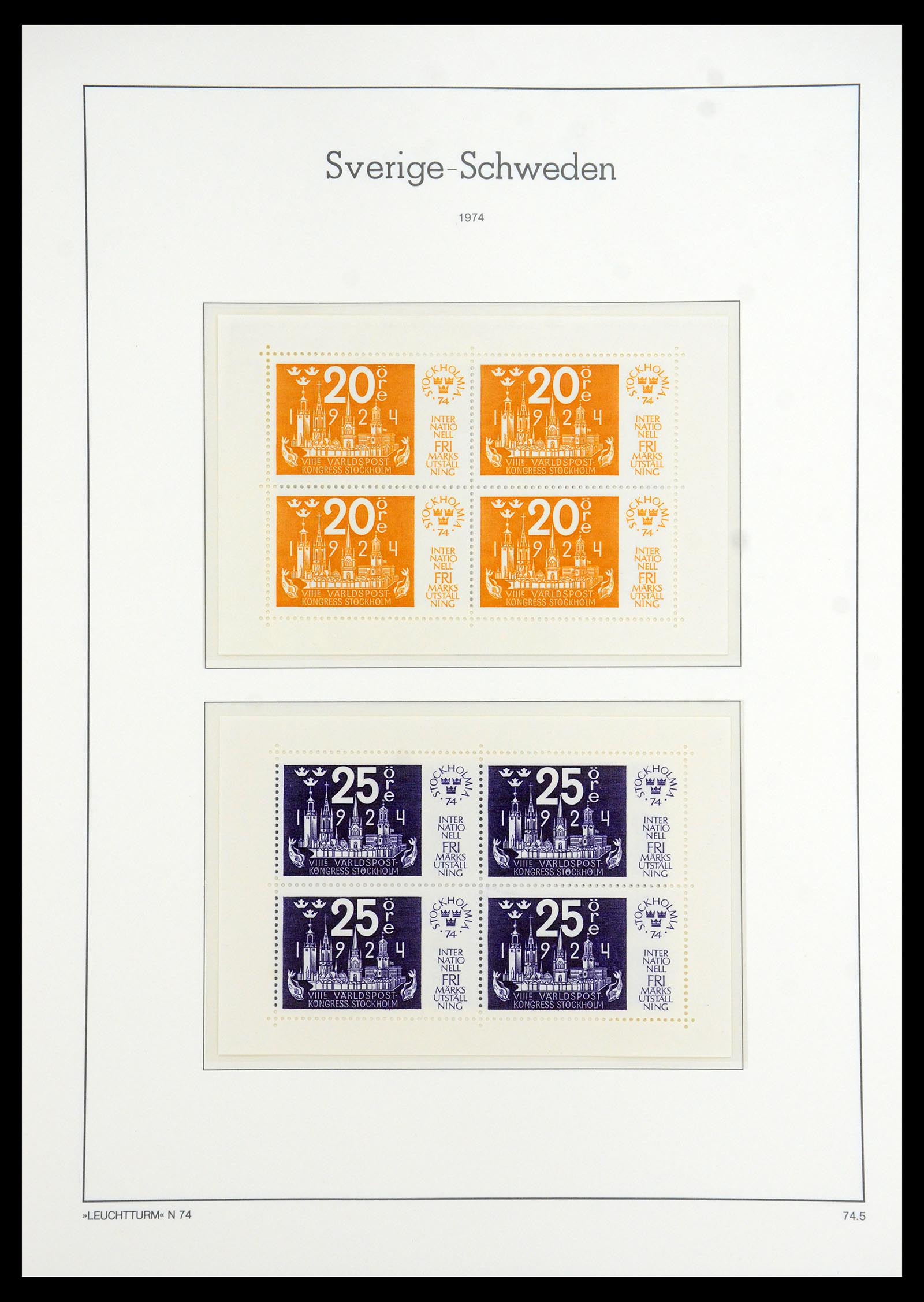 35778 190 - Postzegelverzameling 35778 Zweden 1855-1990.