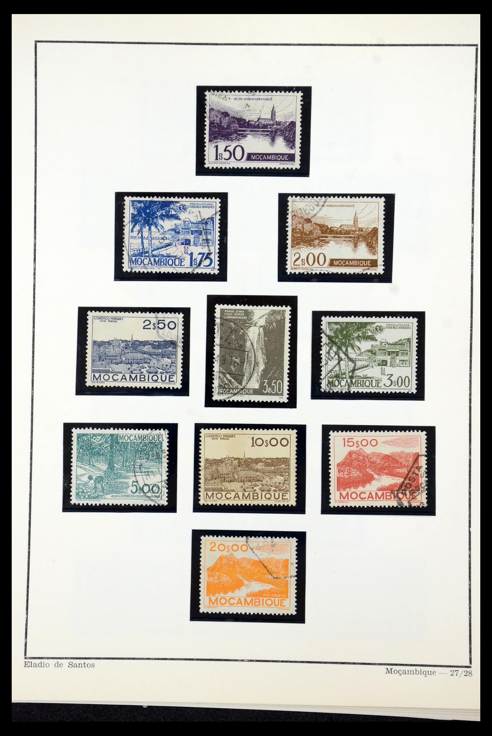 35788 084 - Postzegelverzameling 35788 Portugese koloniën 1886-1971.