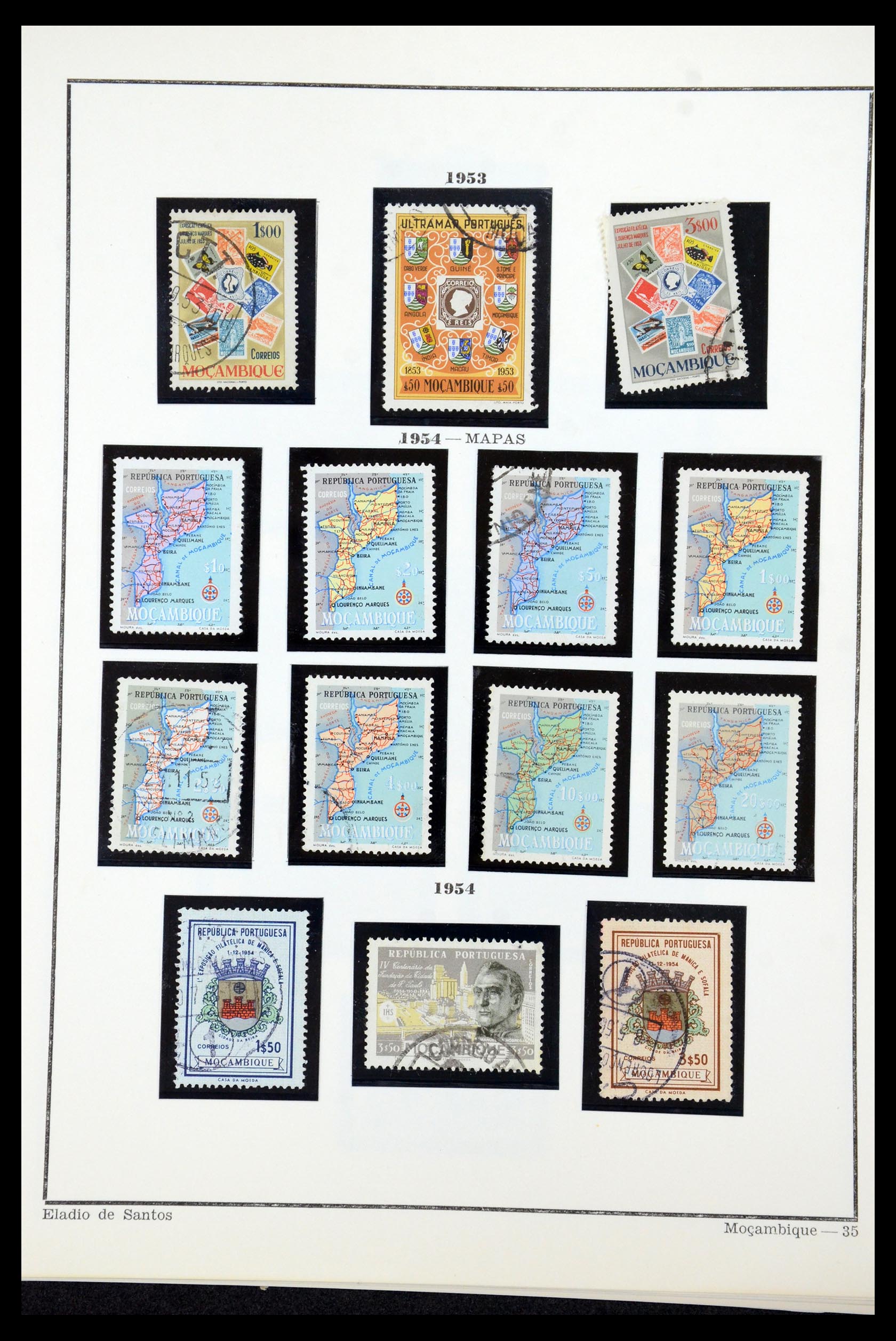 35788 090 - Postzegelverzameling 35788 Portugese koloniën 1886-1971.