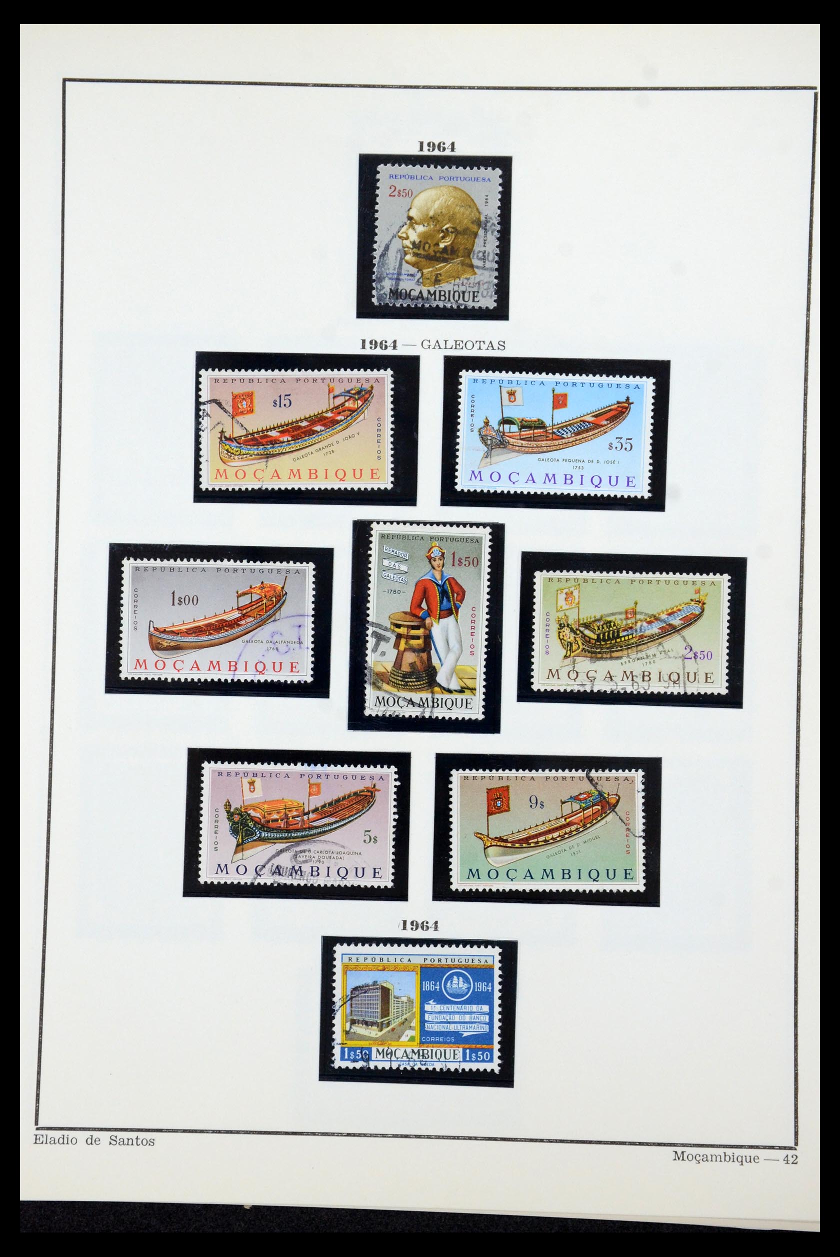 35788 091 - Postzegelverzameling 35788 Portugese koloniën 1886-1971.