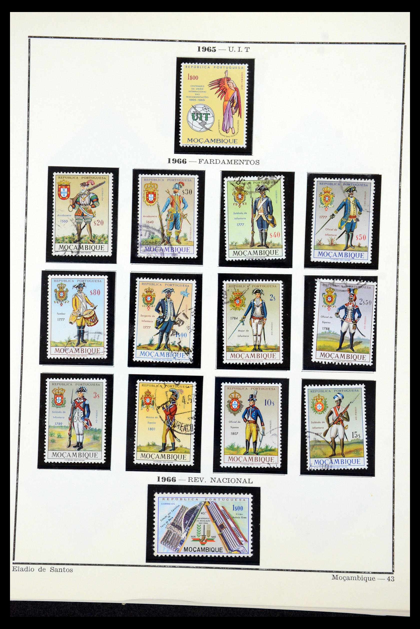 35788 092 - Postzegelverzameling 35788 Portugese koloniën 1886-1971.