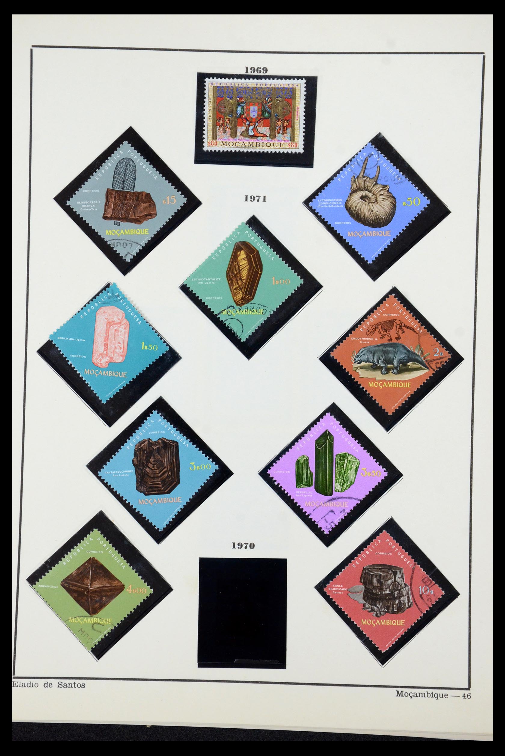 35788 093 - Postzegelverzameling 35788 Portugese koloniën 1886-1971.