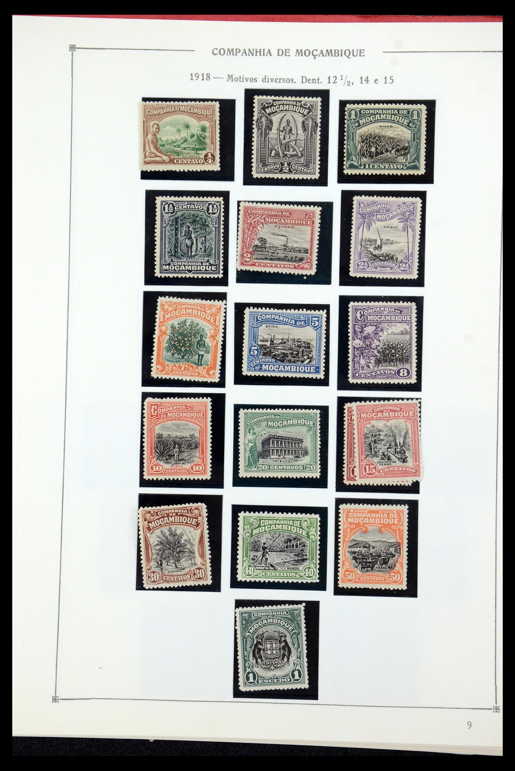 35788 095 - Postzegelverzameling 35788 Portugese koloniën 1886-1971.