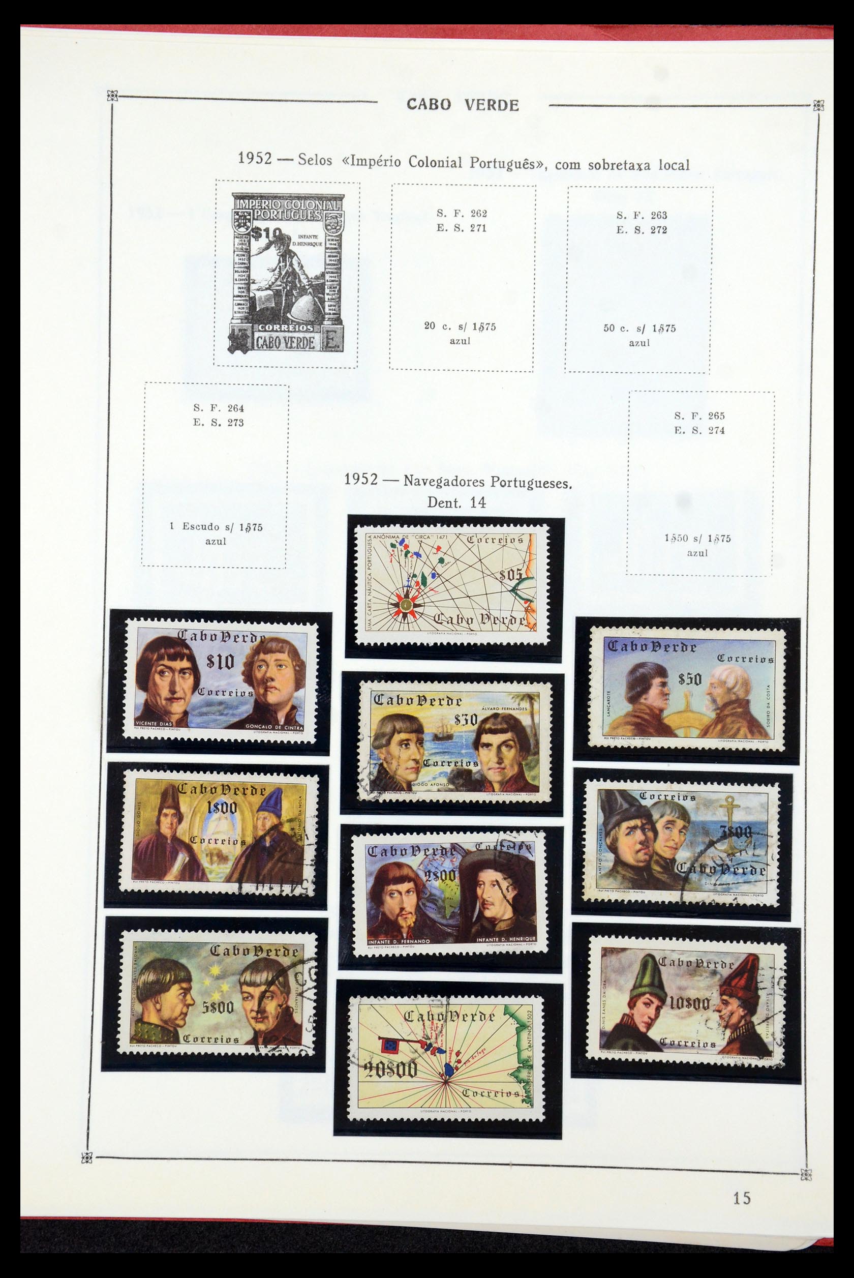 35788 119 - Postzegelverzameling 35788 Portugese koloniën 1886-1971.