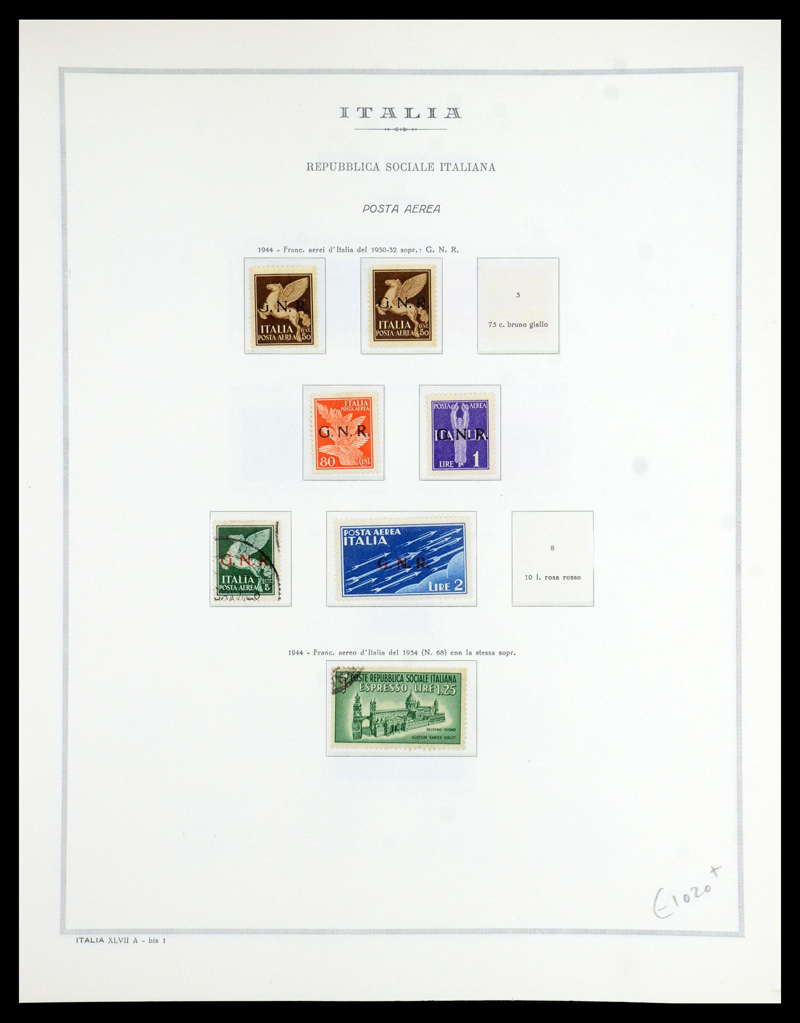 35799 024 - Postzegelverzameling 35799 Italië back of the book 1863-1945.