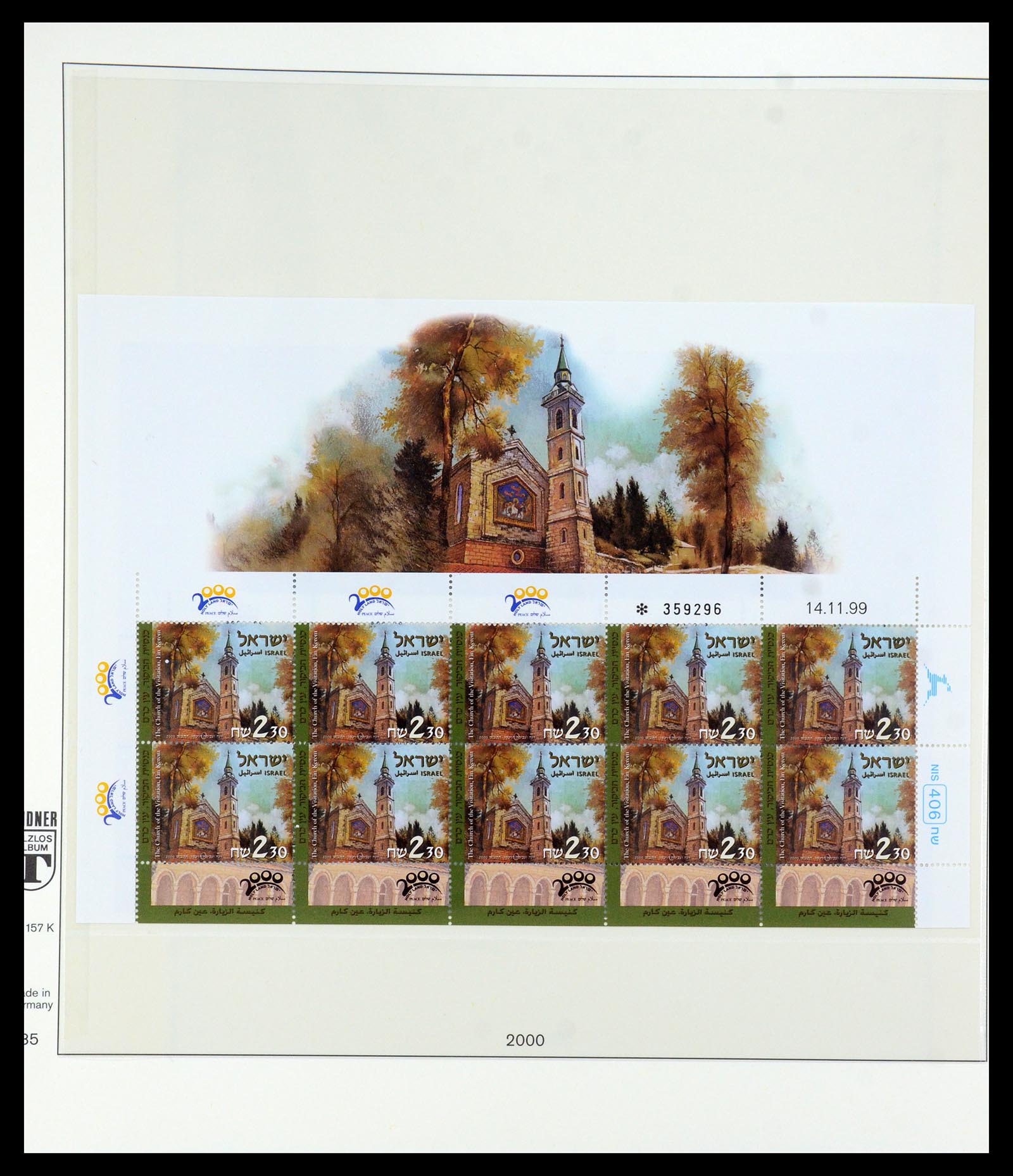 35825 116 - Postzegelverzameling 35825 Israël 1984-2009.