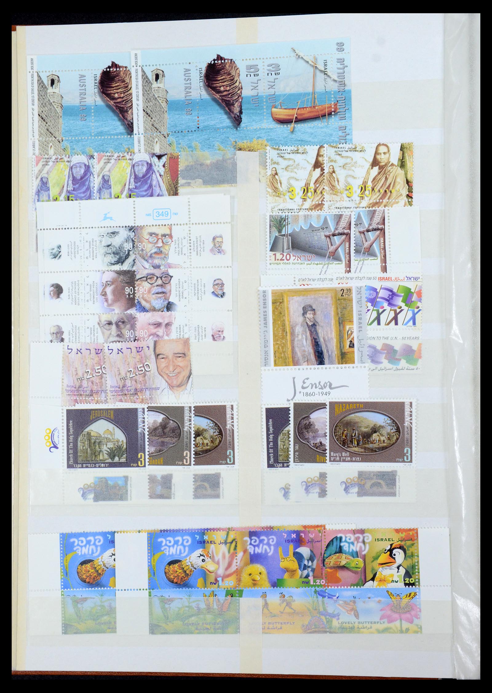 35869 135 - Postzegelverzameling 35869 Israël 1948-2013!