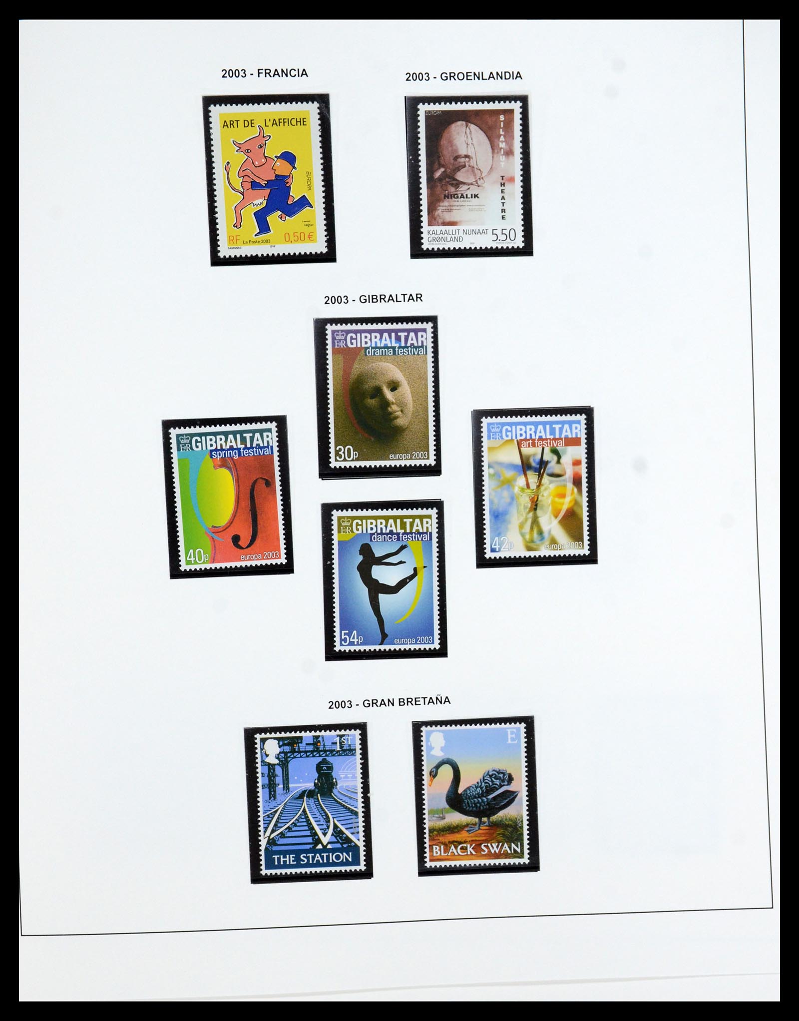 35872 403 - Postzegelverzameling 35872 Europa CEPT 1956-2006.