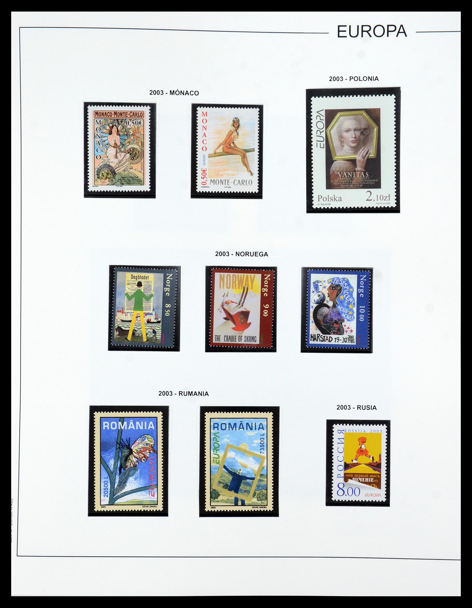 35872 408 - Postzegelverzameling 35872 Europa CEPT 1956-2006.