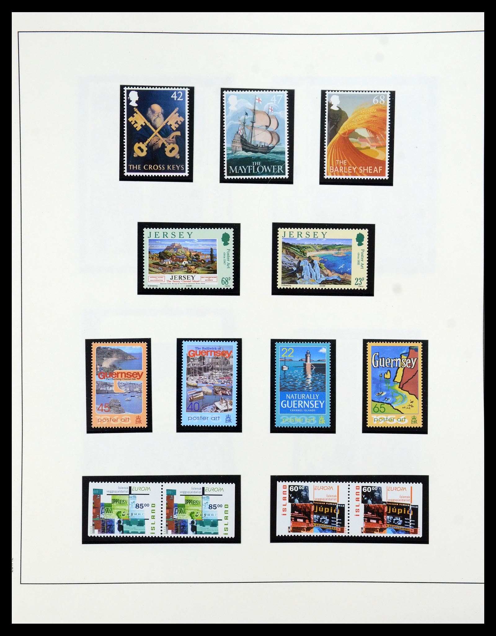 35872 412 - Postzegelverzameling 35872 Europa CEPT 1956-2006.