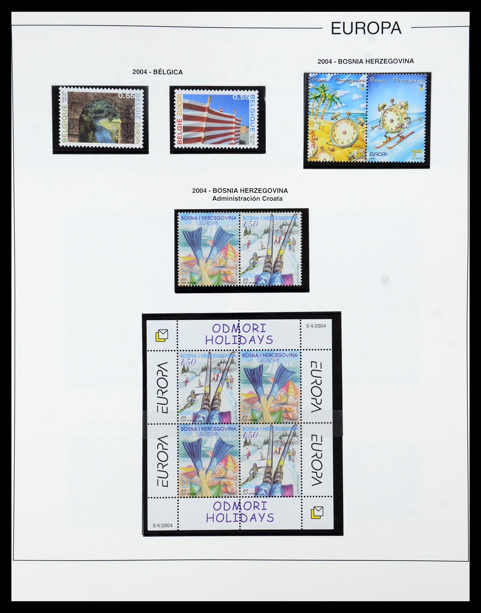 35872 418 - Postzegelverzameling 35872 Europa CEPT 1956-2006.