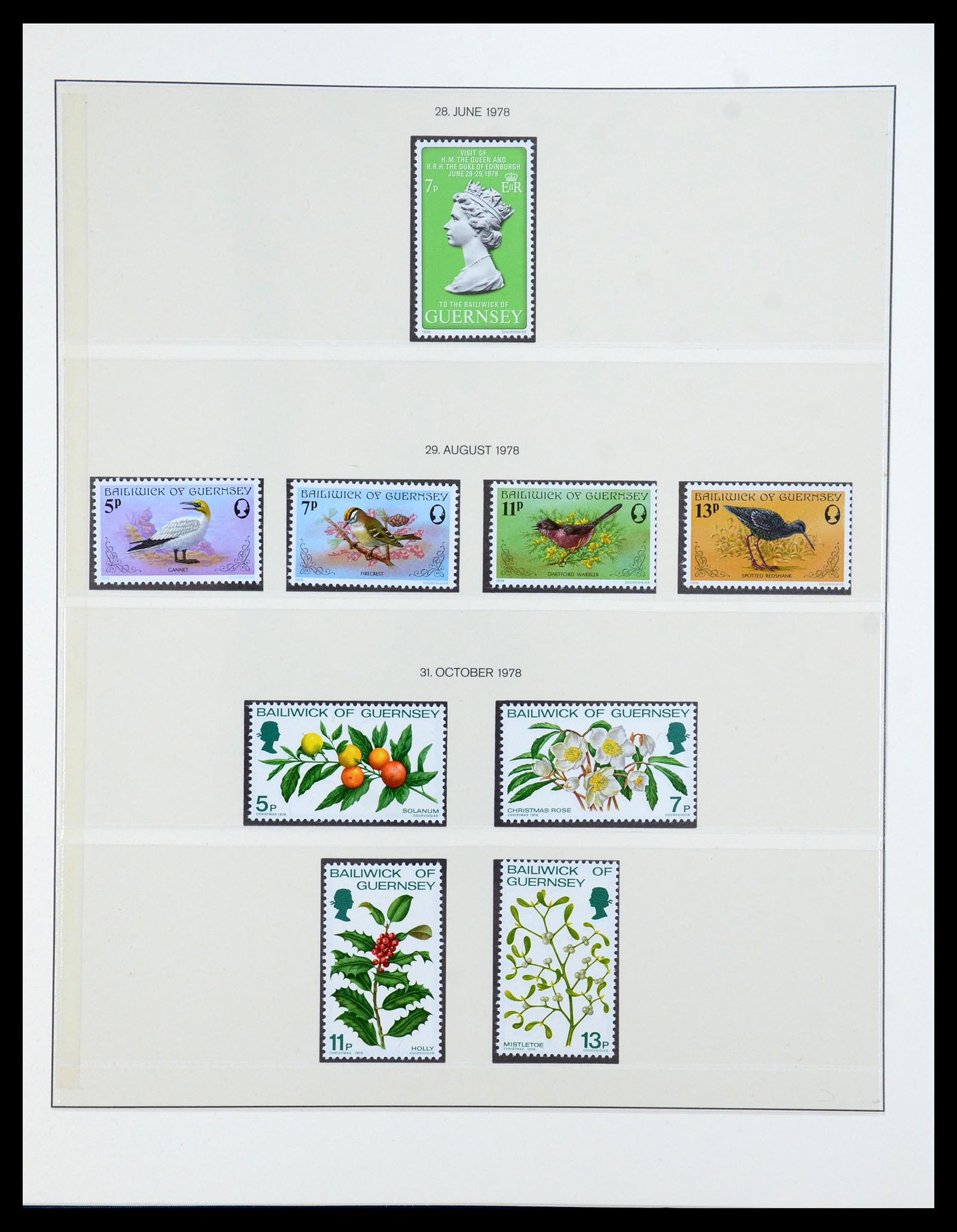 35873 020 - Postzegelverzameling 35873 Guernsey 1941-2005.