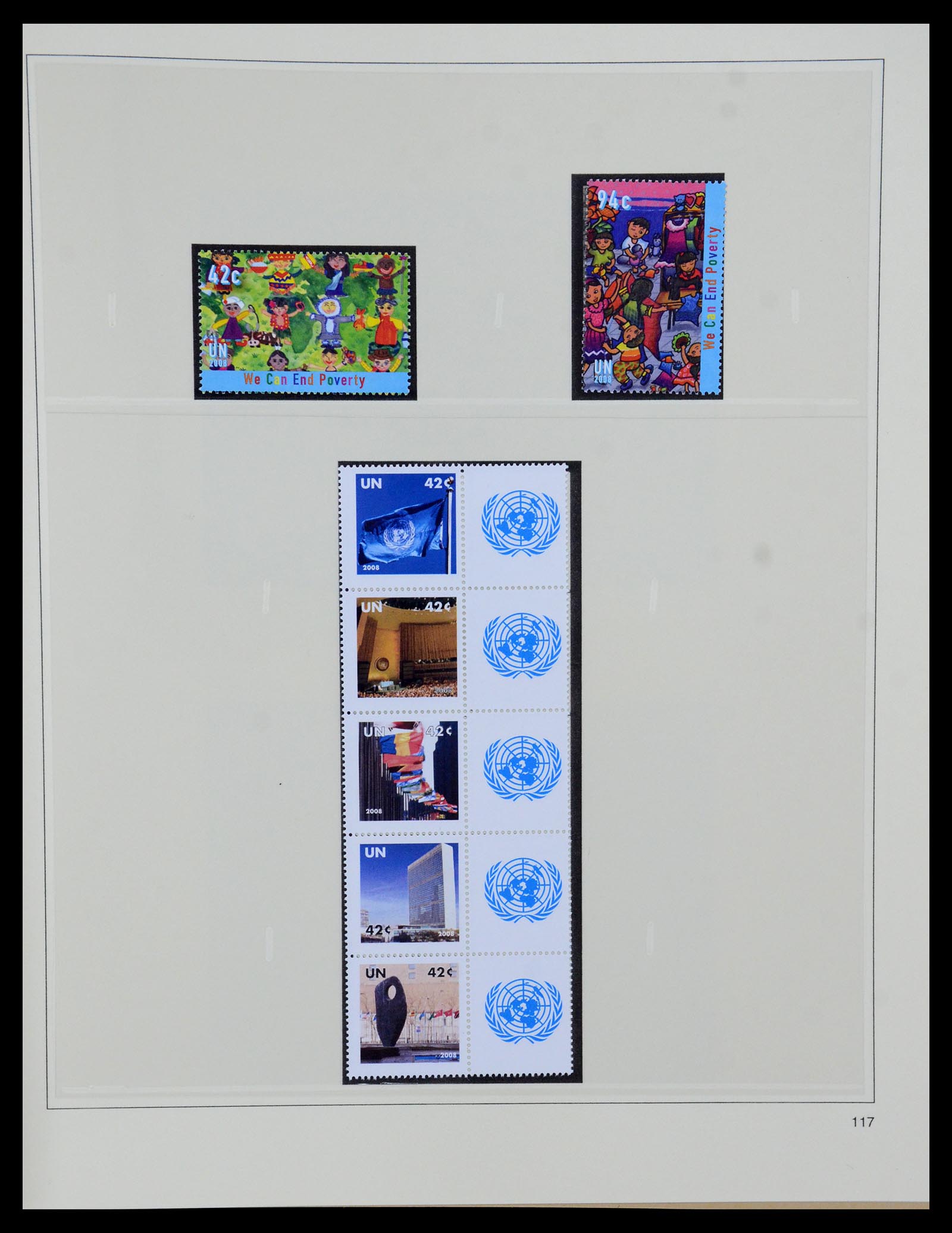 35879 116 - Postzegelverzameling 35879 Verenigde Naties 1951-2012.