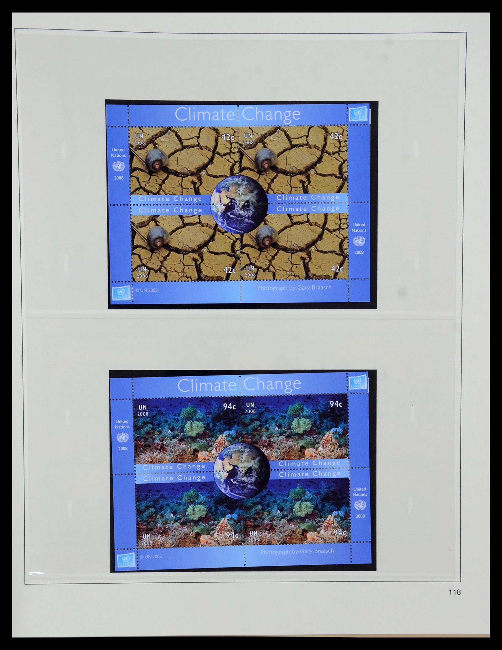 35879 117 - Postzegelverzameling 35879 Verenigde Naties 1951-2012.