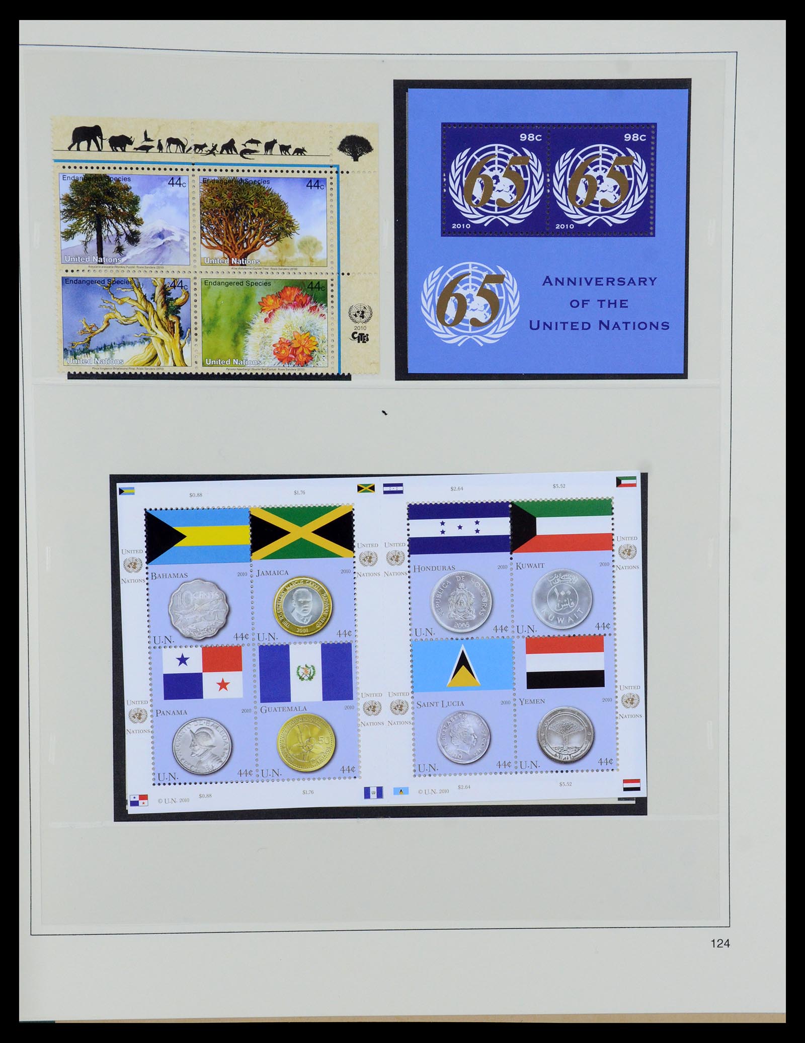 35879 123 - Postzegelverzameling 35879 Verenigde Naties 1951-2012.