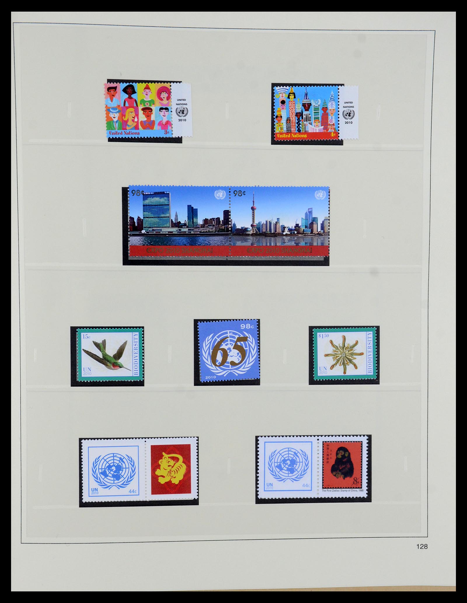 35879 127 - Postzegelverzameling 35879 Verenigde Naties 1951-2012.