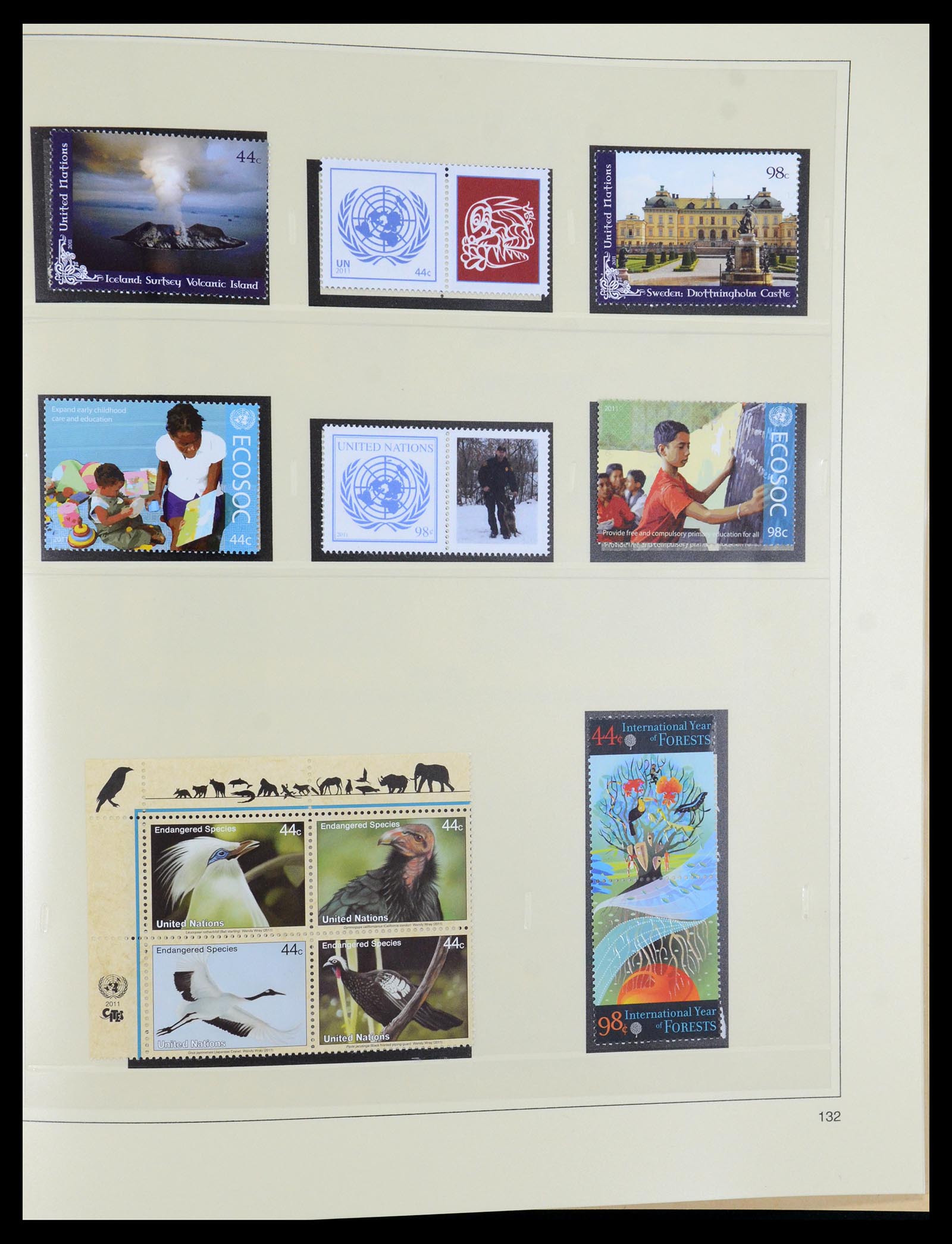 35879 131 - Postzegelverzameling 35879 Verenigde Naties 1951-2012.
