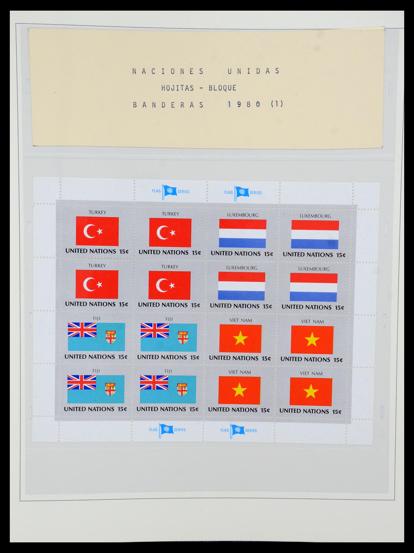 35879 136 - Postzegelverzameling 35879 Verenigde Naties 1951-2012.