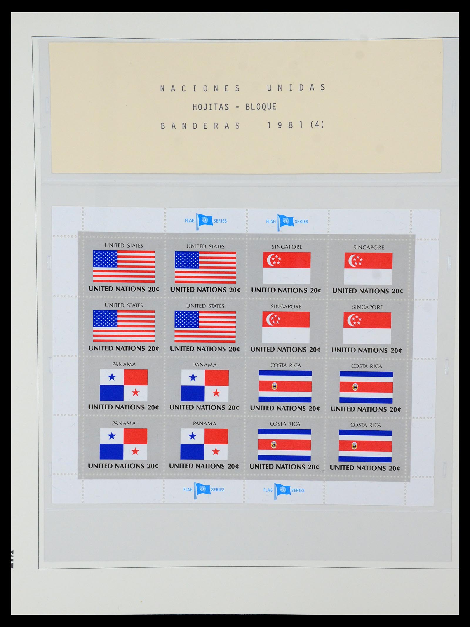 35879 143 - Postzegelverzameling 35879 Verenigde Naties 1951-2012.