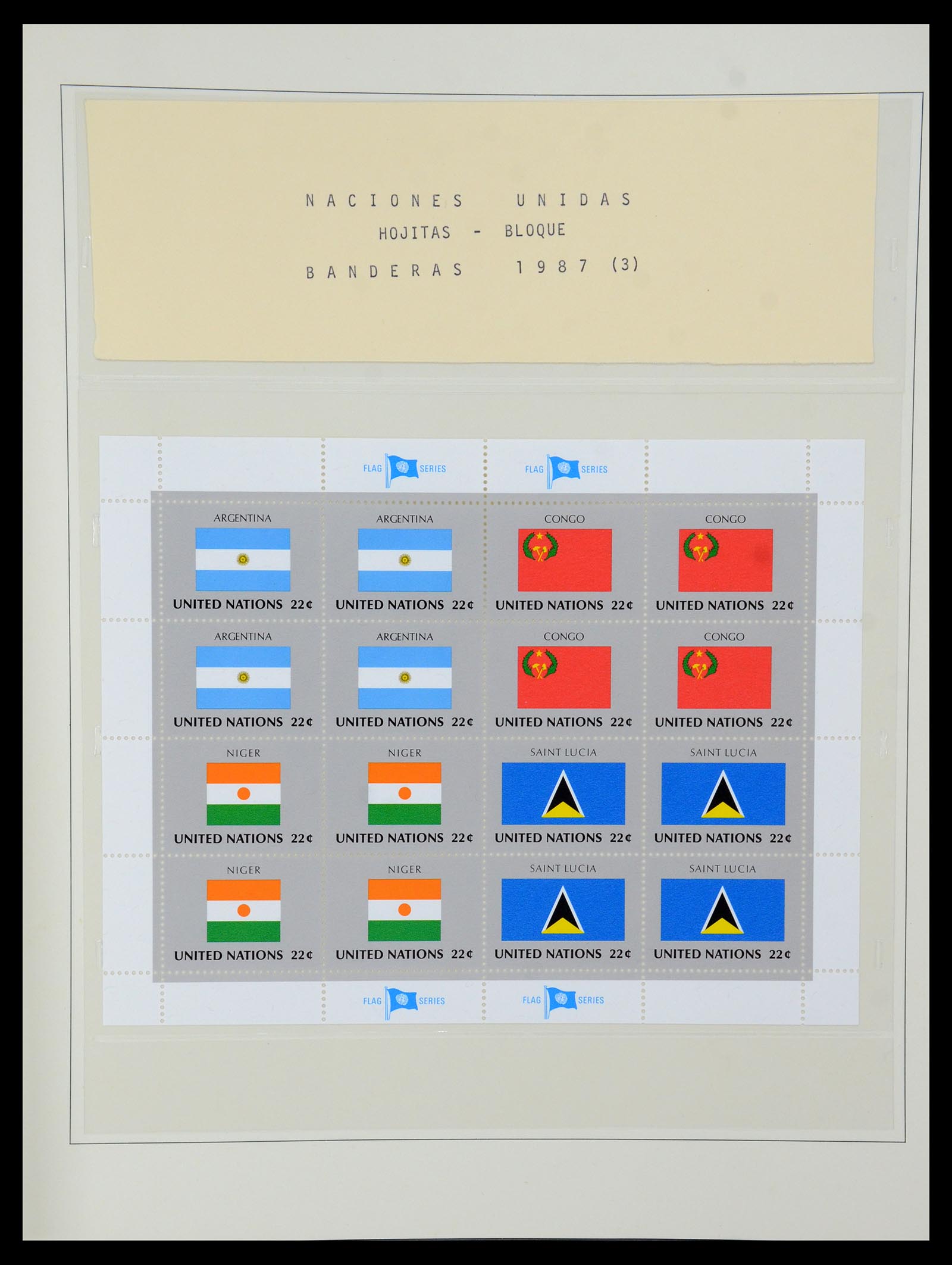 35879 166 - Postzegelverzameling 35879 Verenigde Naties 1951-2012.