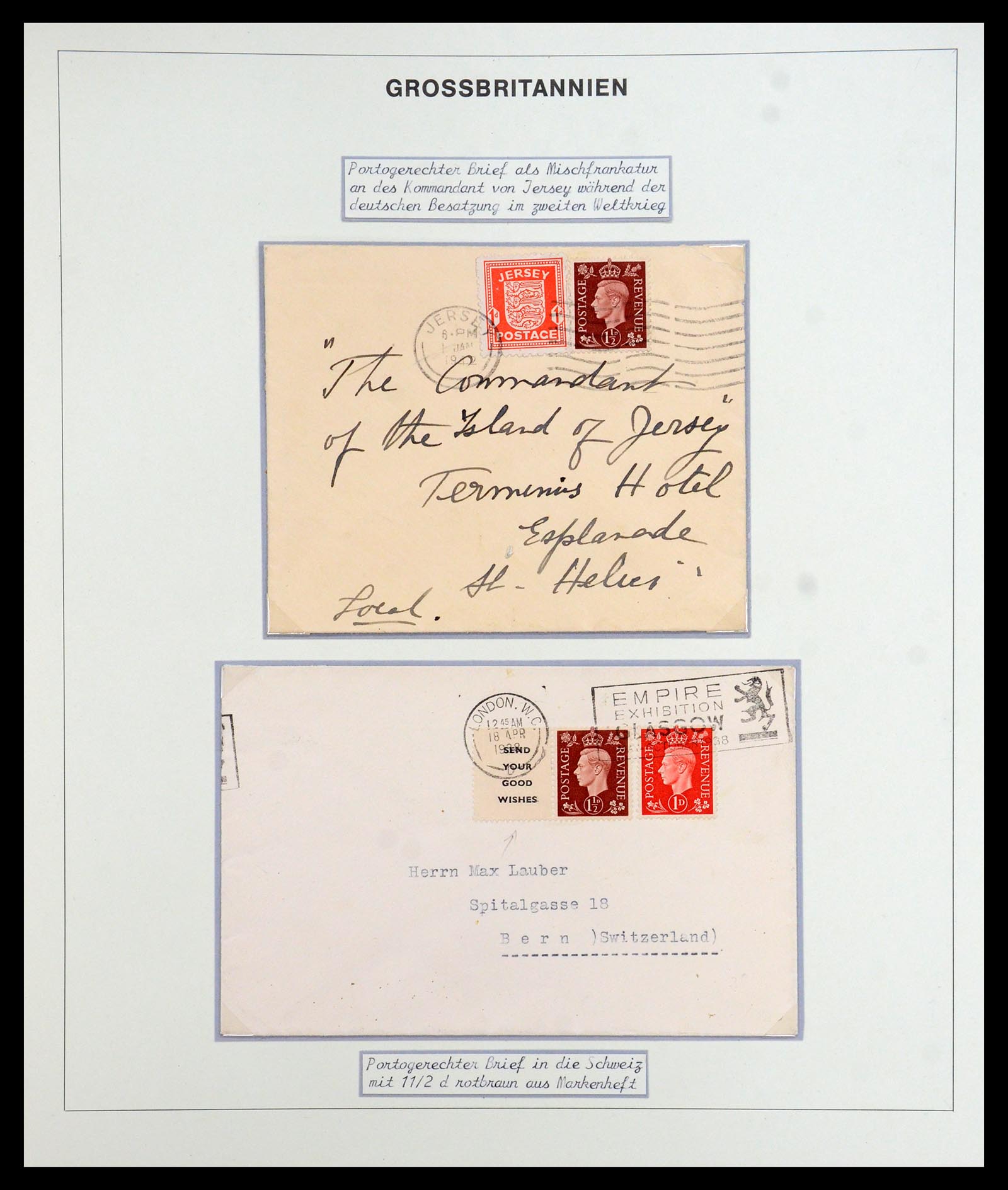 35900 127 - Postzegelverzameling 35900 Engeland 1840-1951.