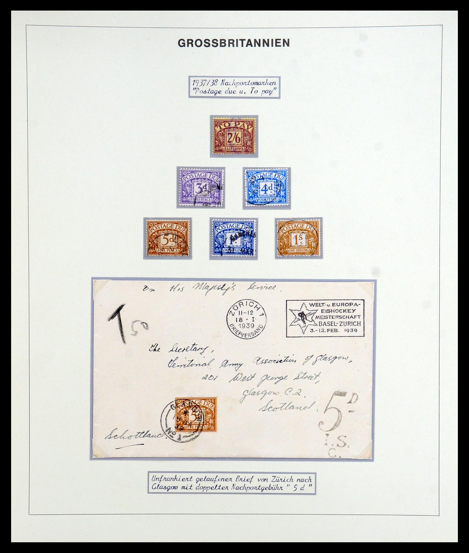35900 131 - Postzegelverzameling 35900 Engeland 1840-1951.