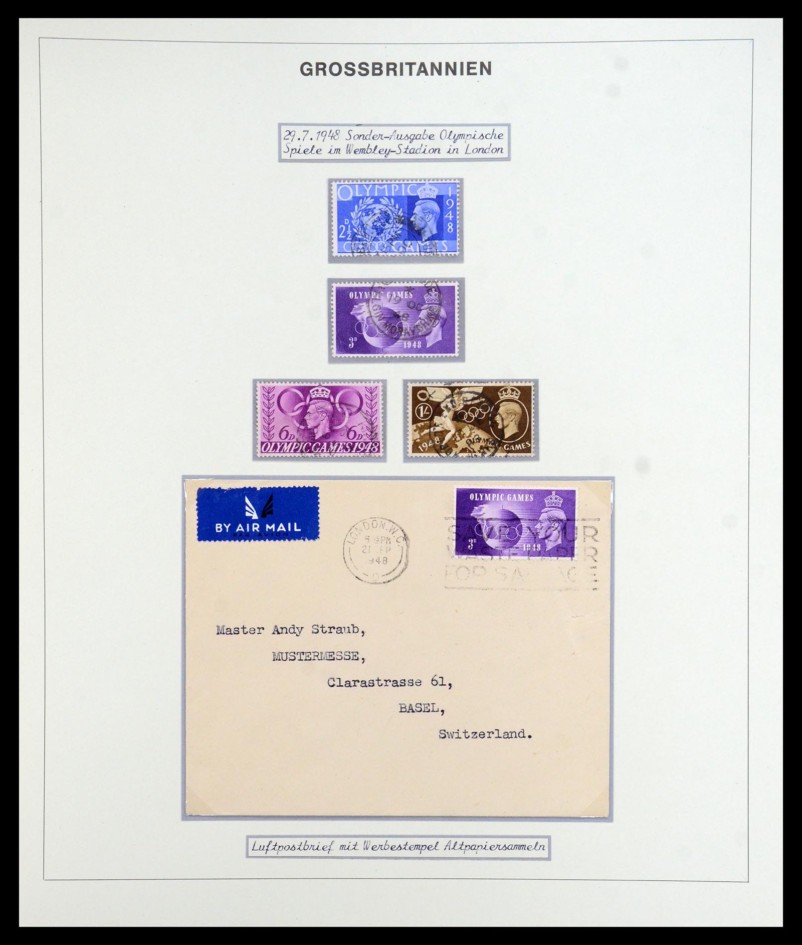 35900 134 - Postzegelverzameling 35900 Engeland 1840-1951.