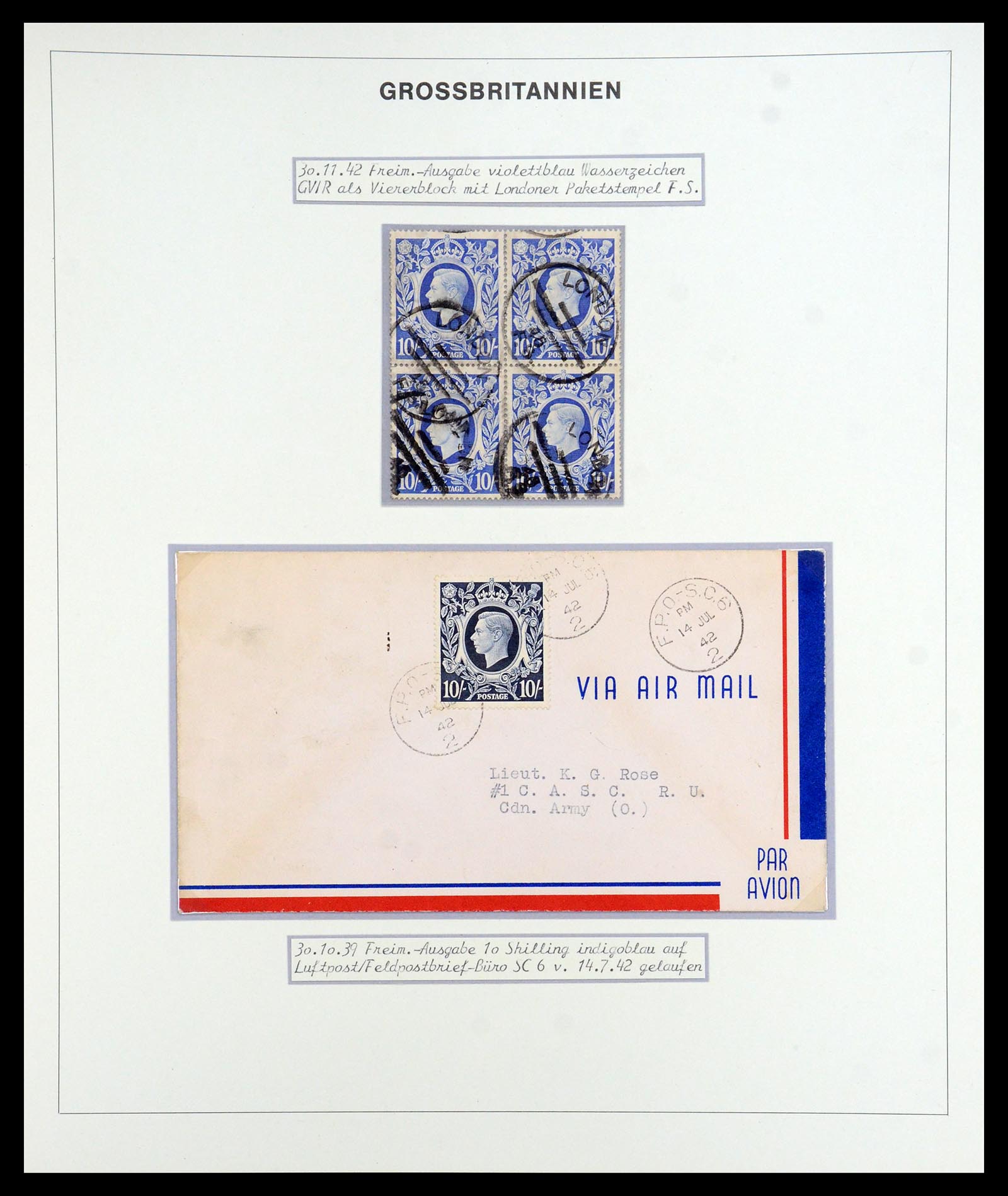 35900 140 - Postzegelverzameling 35900 Engeland 1840-1951.