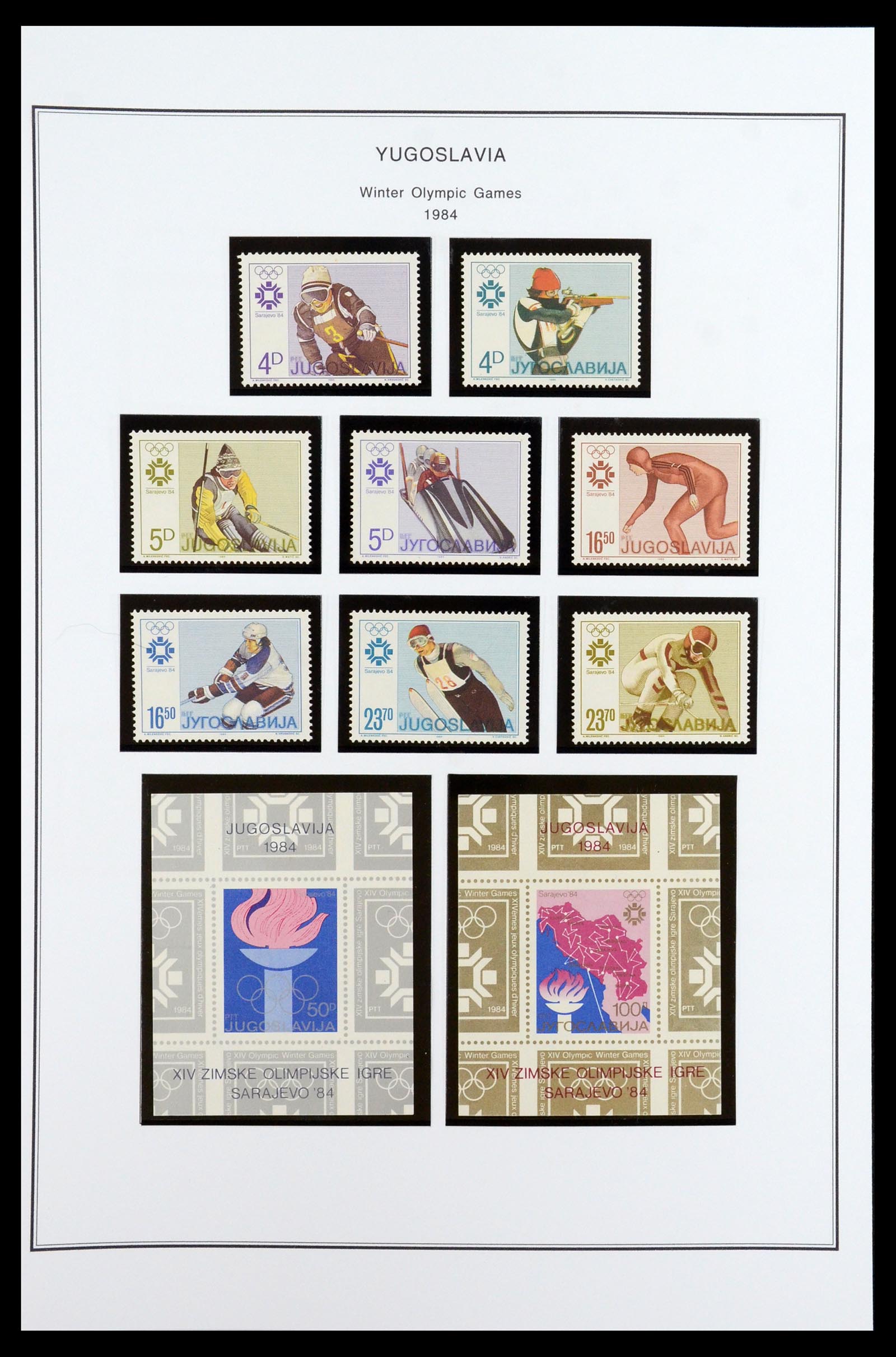 35905 183 - Postzegelverzameling 35905 Joegoslavië 1918-2003.