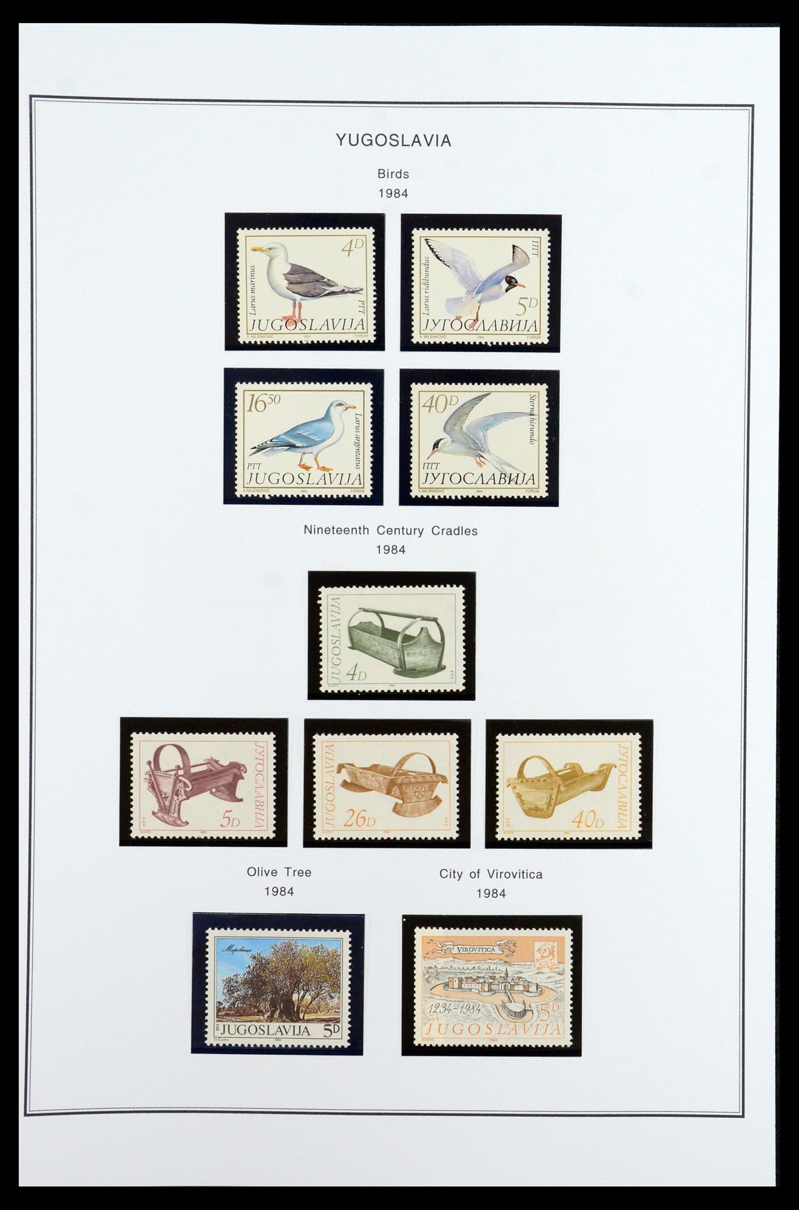 35905 185 - Postzegelverzameling 35905 Joegoslavië 1918-2003.