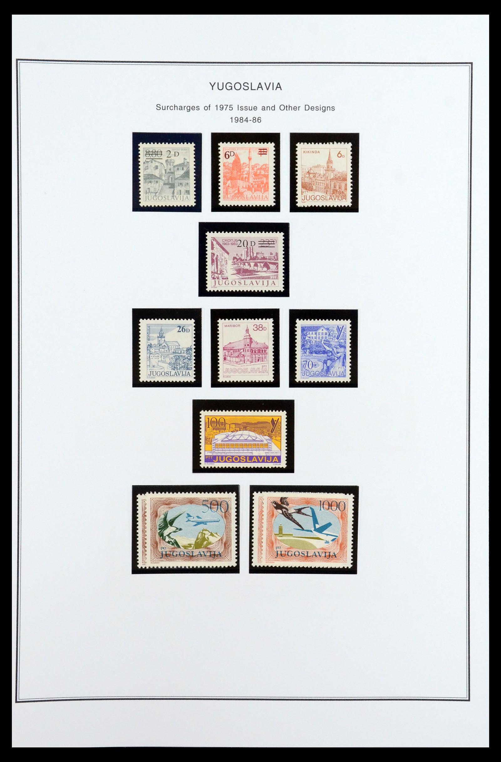 35905 188 - Postzegelverzameling 35905 Joegoslavië 1918-2003.