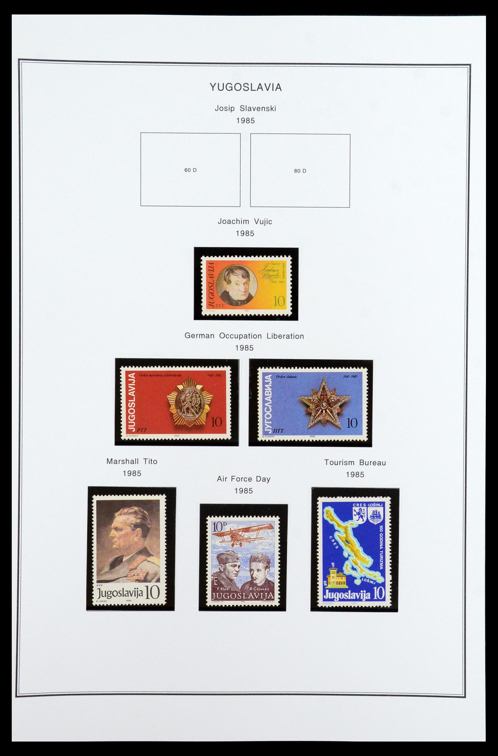 35905 190 - Postzegelverzameling 35905 Joegoslavië 1918-2003.