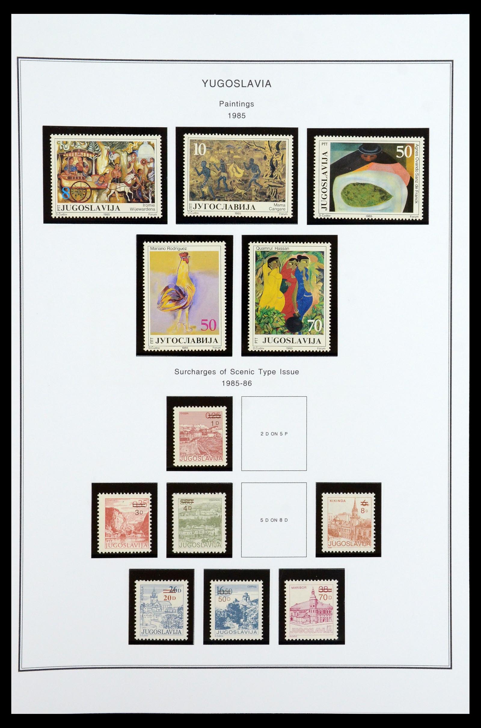 35905 194 - Postzegelverzameling 35905 Joegoslavië 1918-2003.