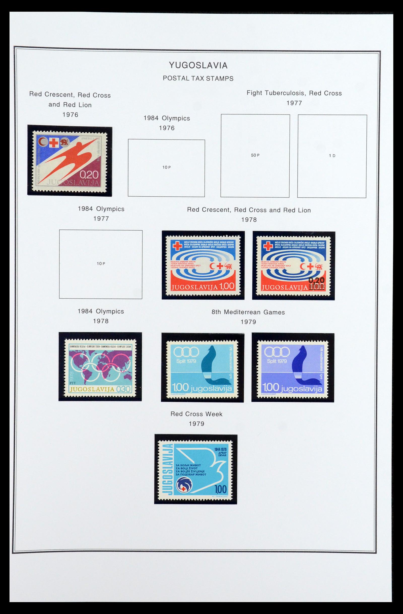 35905 197 - Postzegelverzameling 35905 Joegoslavië 1918-2003.