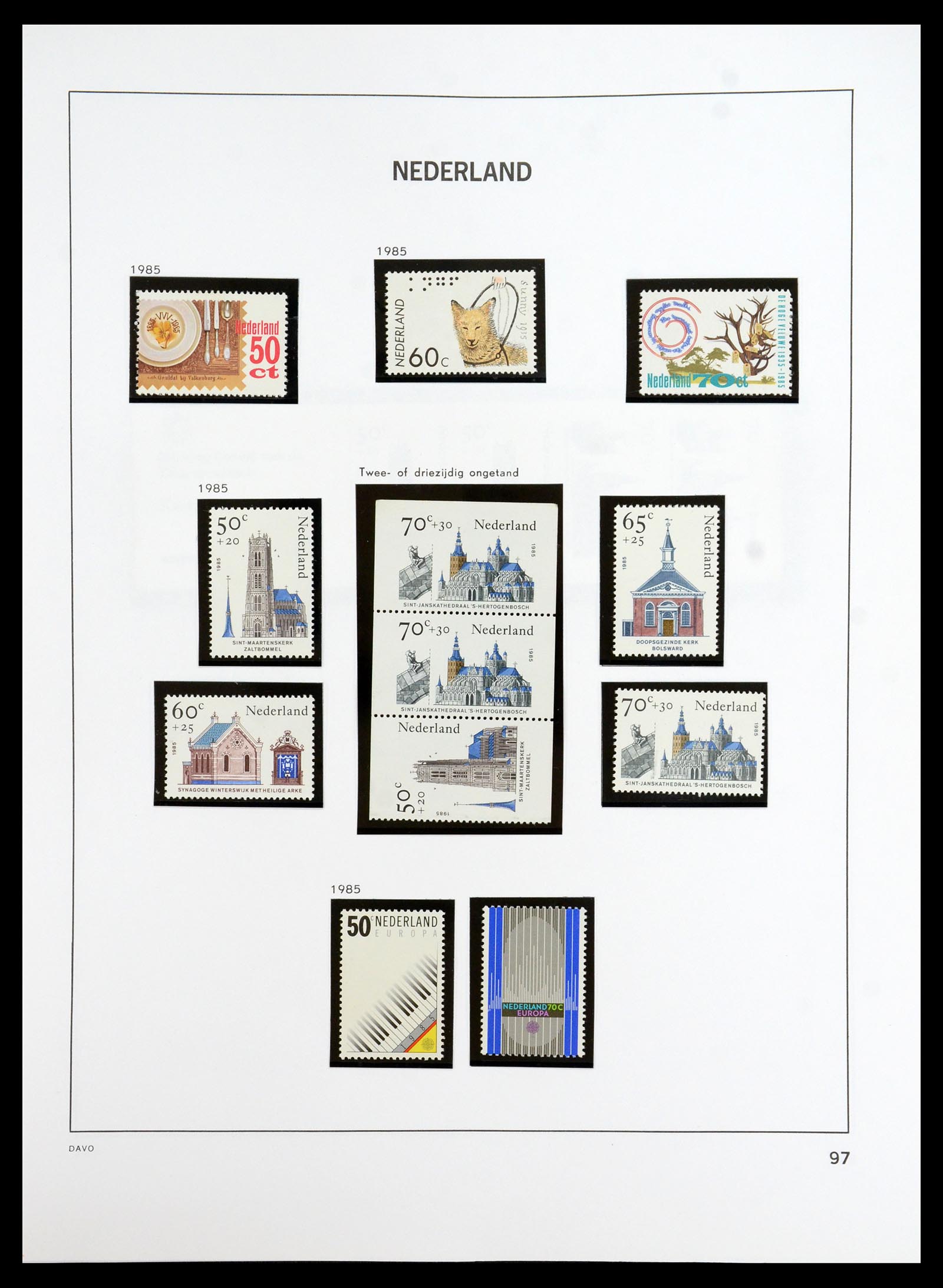 35911 102 - Postzegelverzameling 35911 Nederland 1852-1989.