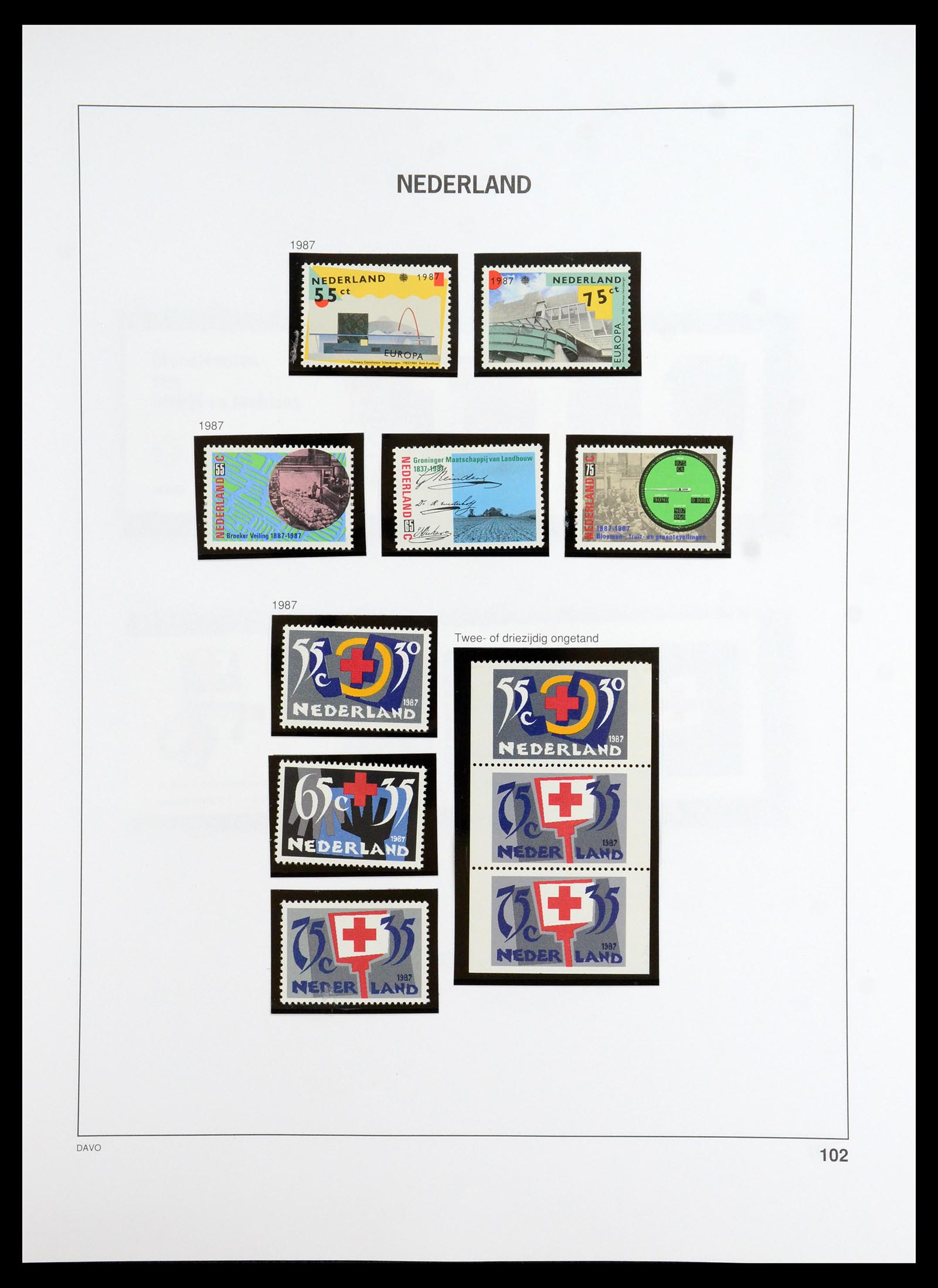 35911 109 - Postzegelverzameling 35911 Nederland 1852-1989.