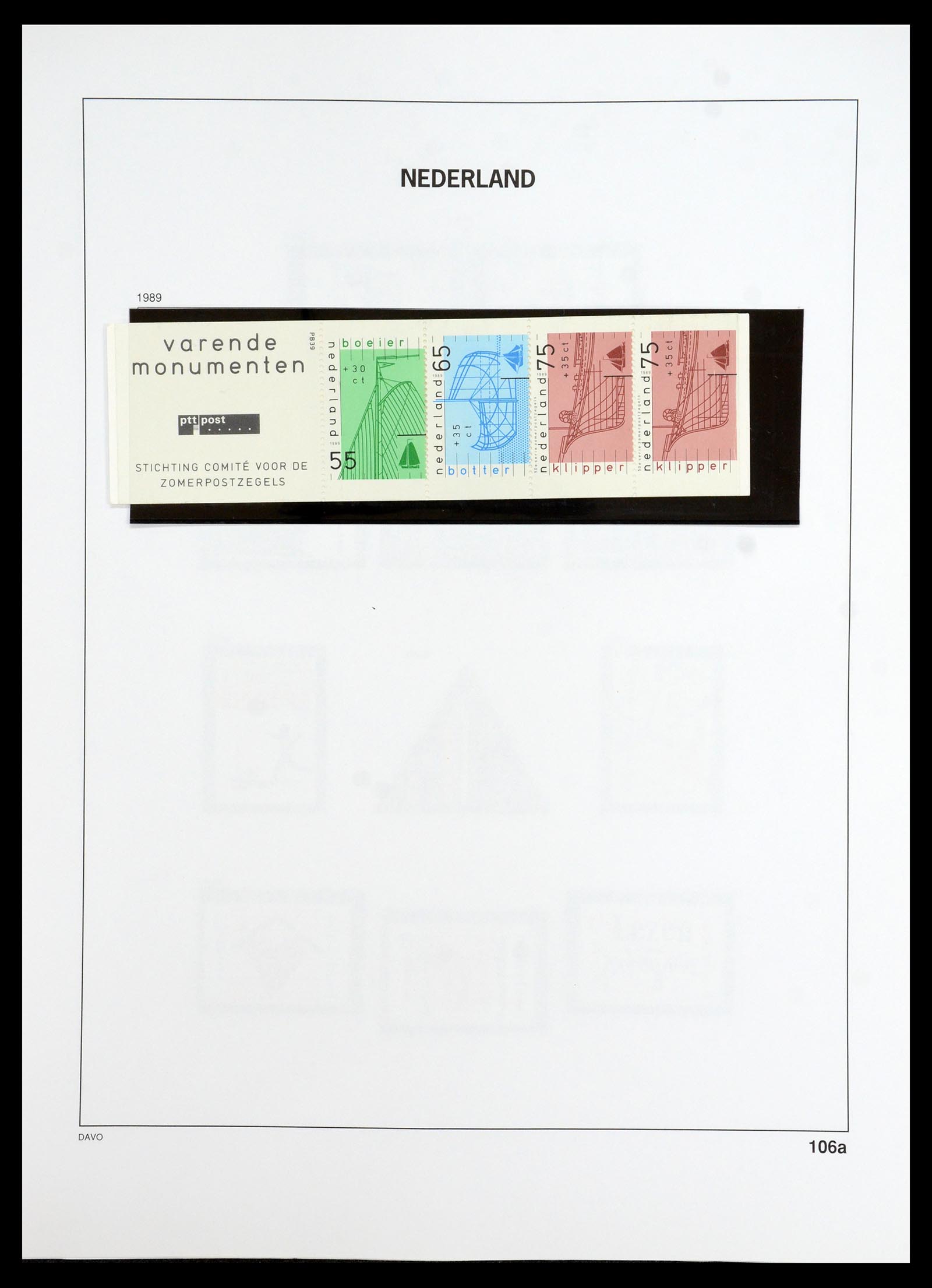 35911 118 - Postzegelverzameling 35911 Nederland 1852-1989.