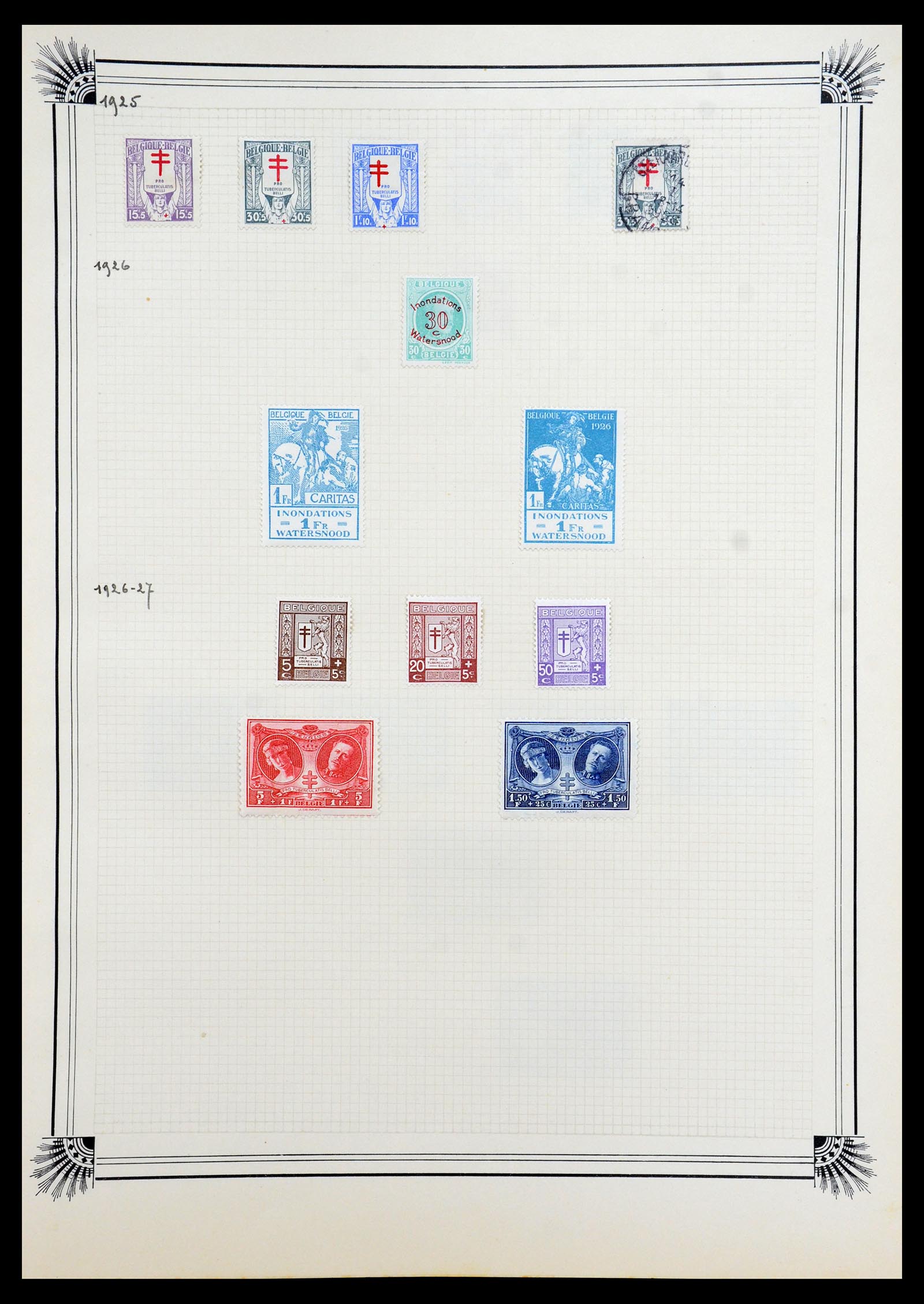 35918 016 - Postzegelverzameling 35918 Europese landen 1849-1940.