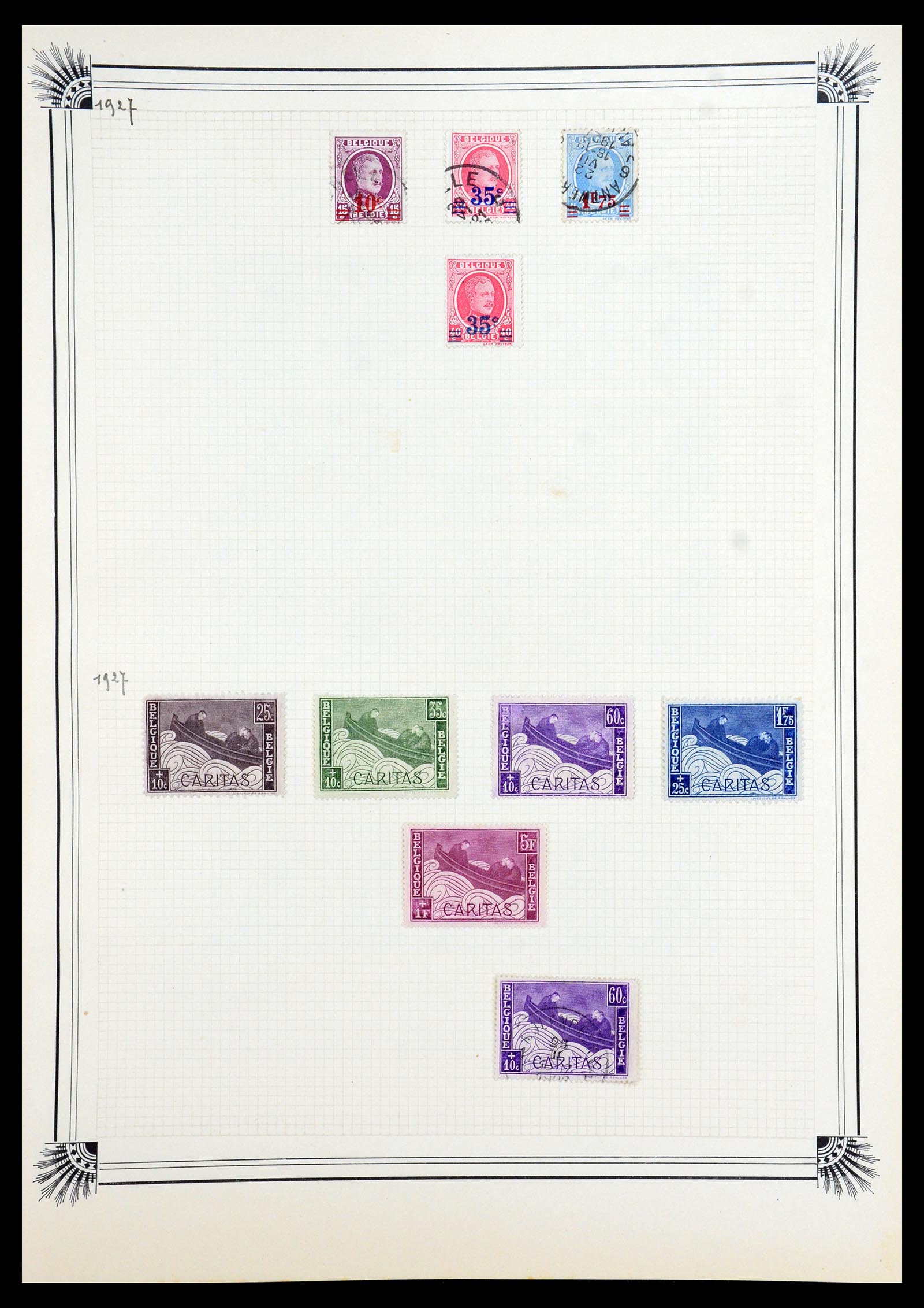 35918 017 - Postzegelverzameling 35918 Europese landen 1849-1940.