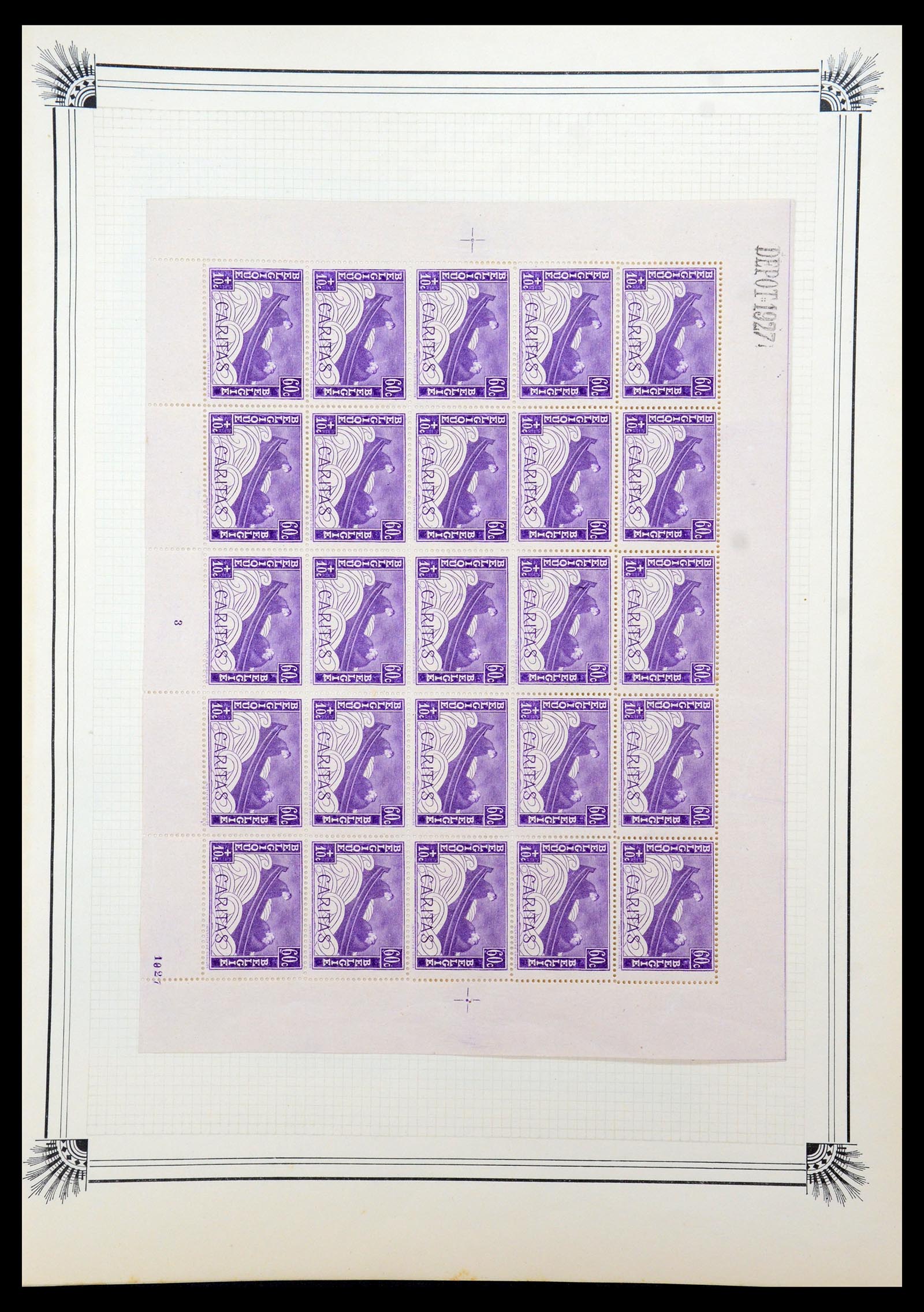 35918 020 - Postzegelverzameling 35918 Europese landen 1849-1940.