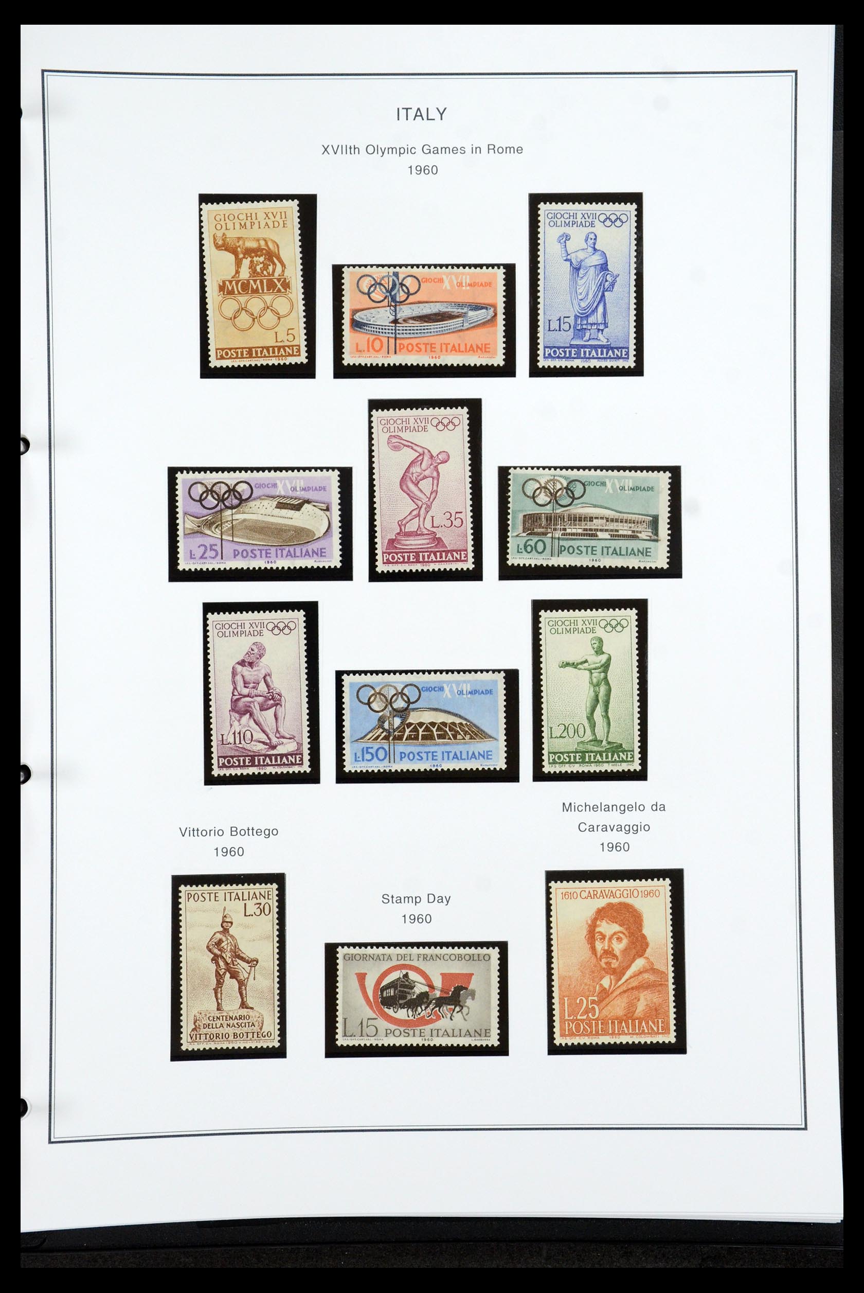 35925 065 - Postzegelverzameling 35925 Italië 1862-2009.