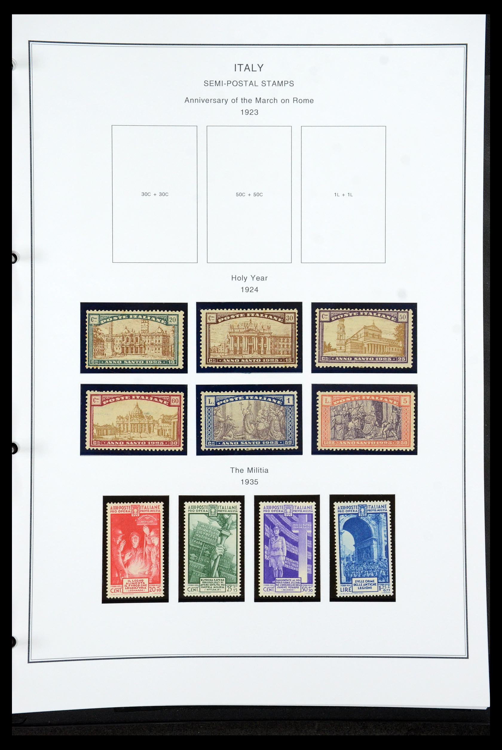 35925 067 - Postzegelverzameling 35925 Italië 1862-2009.