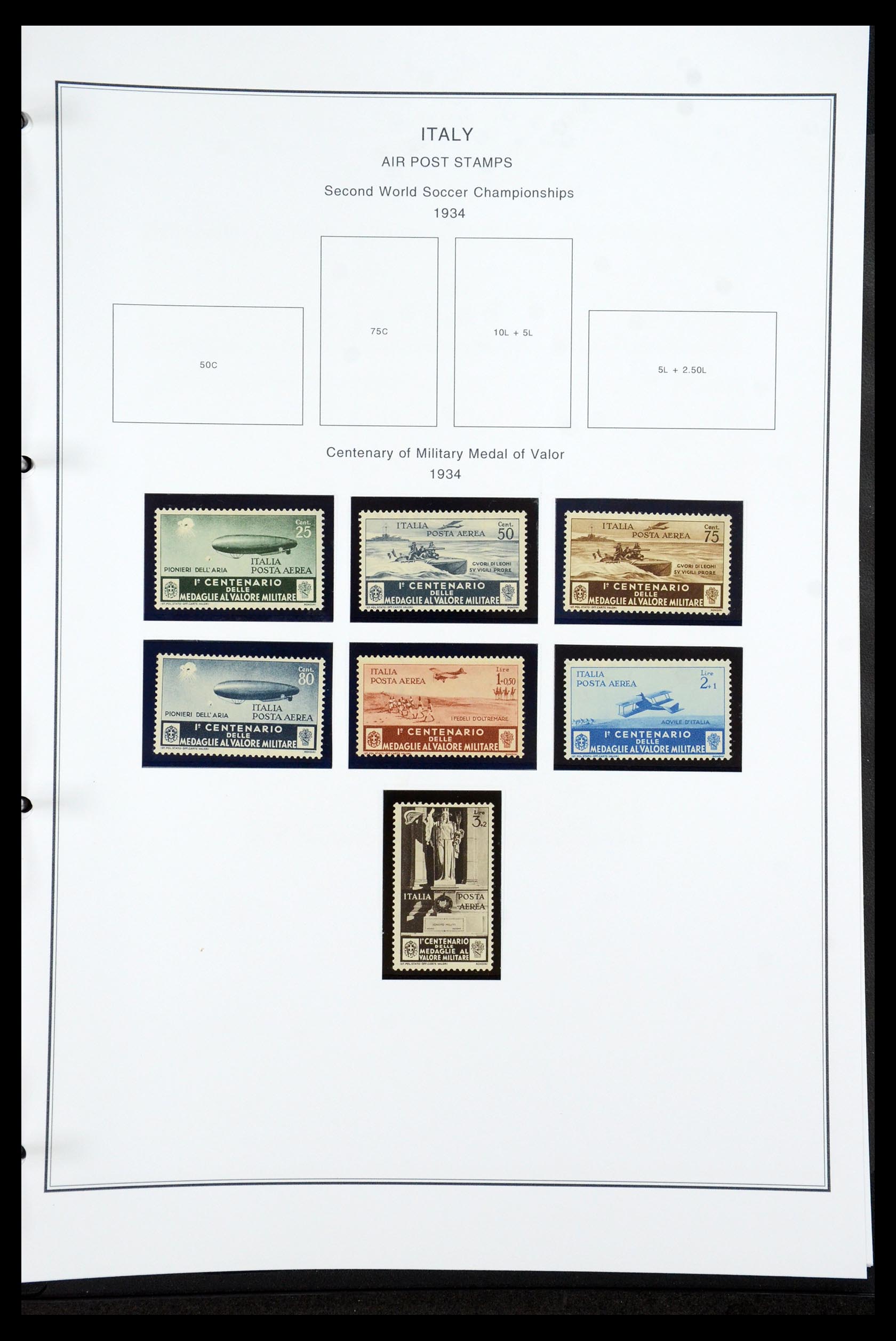 35925 074 - Postzegelverzameling 35925 Italië 1862-2009.