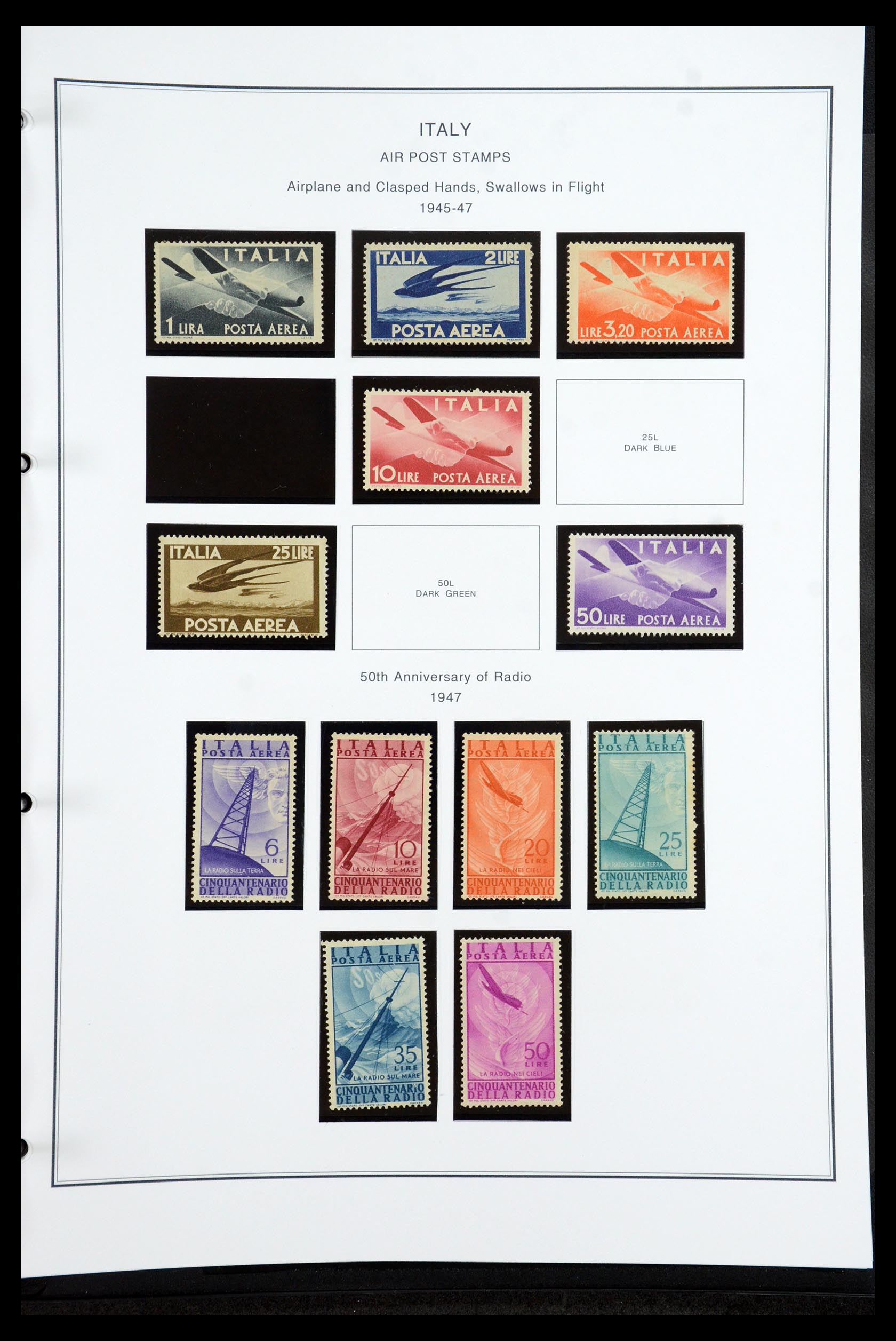 35925 078 - Postzegelverzameling 35925 Italië 1862-2009.