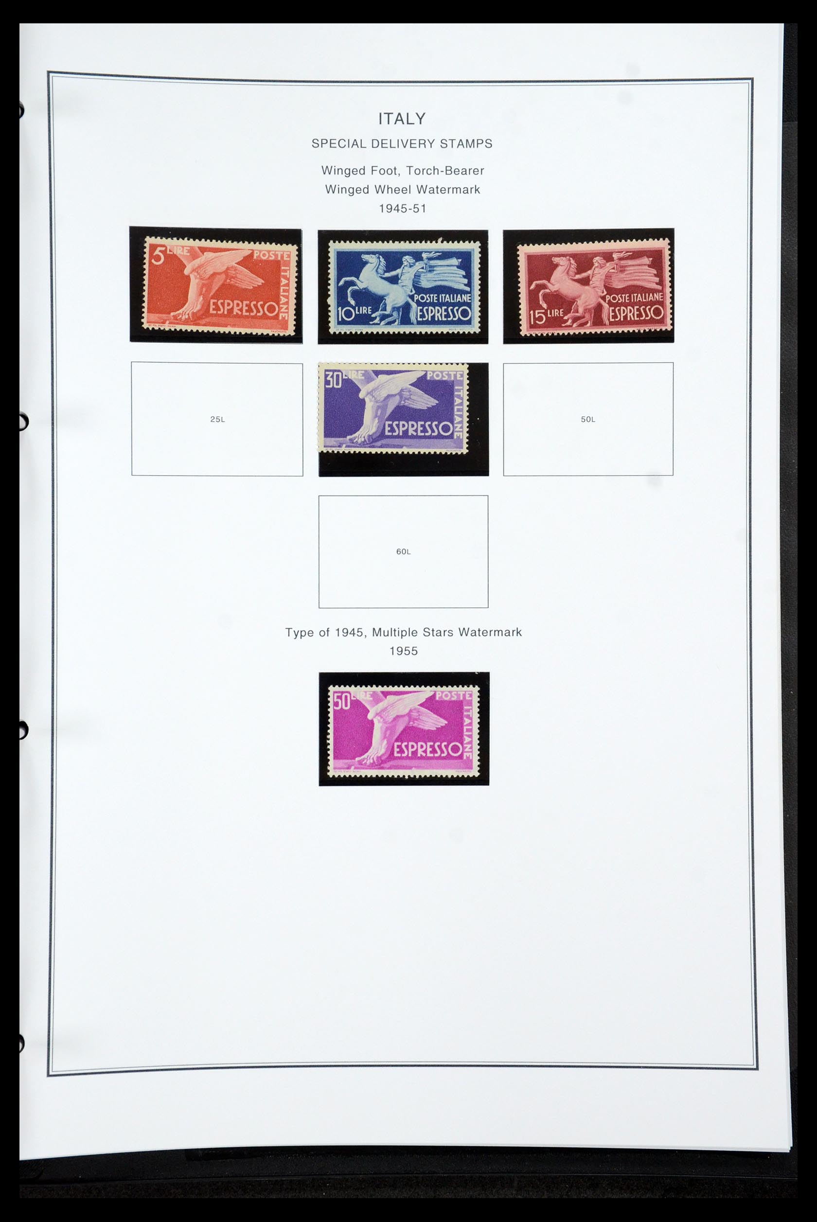 35925 087 - Postzegelverzameling 35925 Italië 1862-2009.